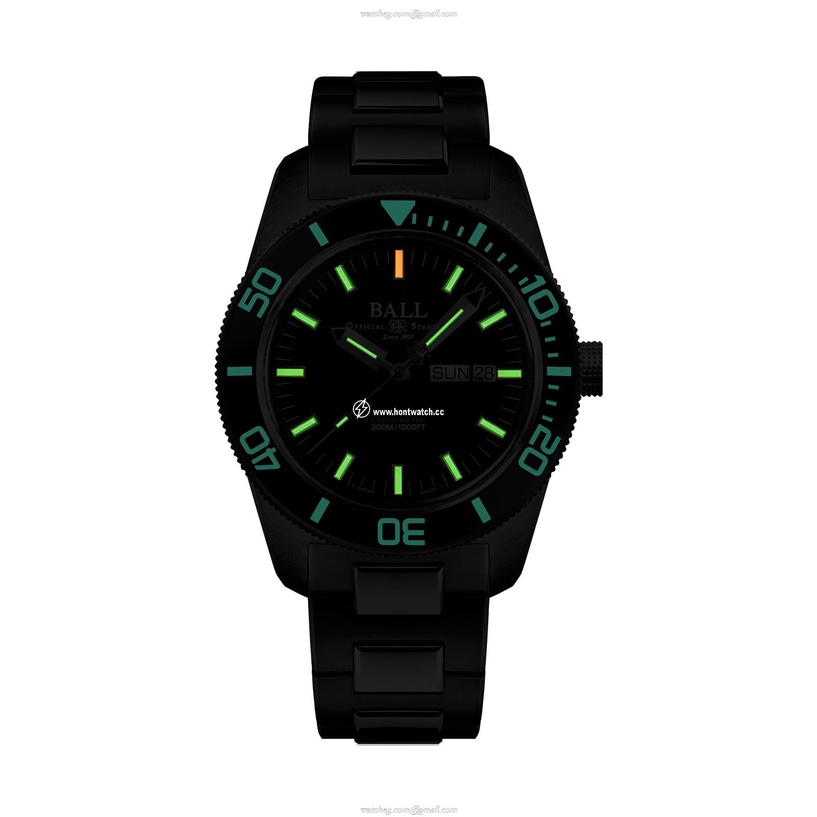 BALL Engineer Master II DM3308A-SC-BK | Automatic Black Dial | 42mm Stainless Steel - Image 2