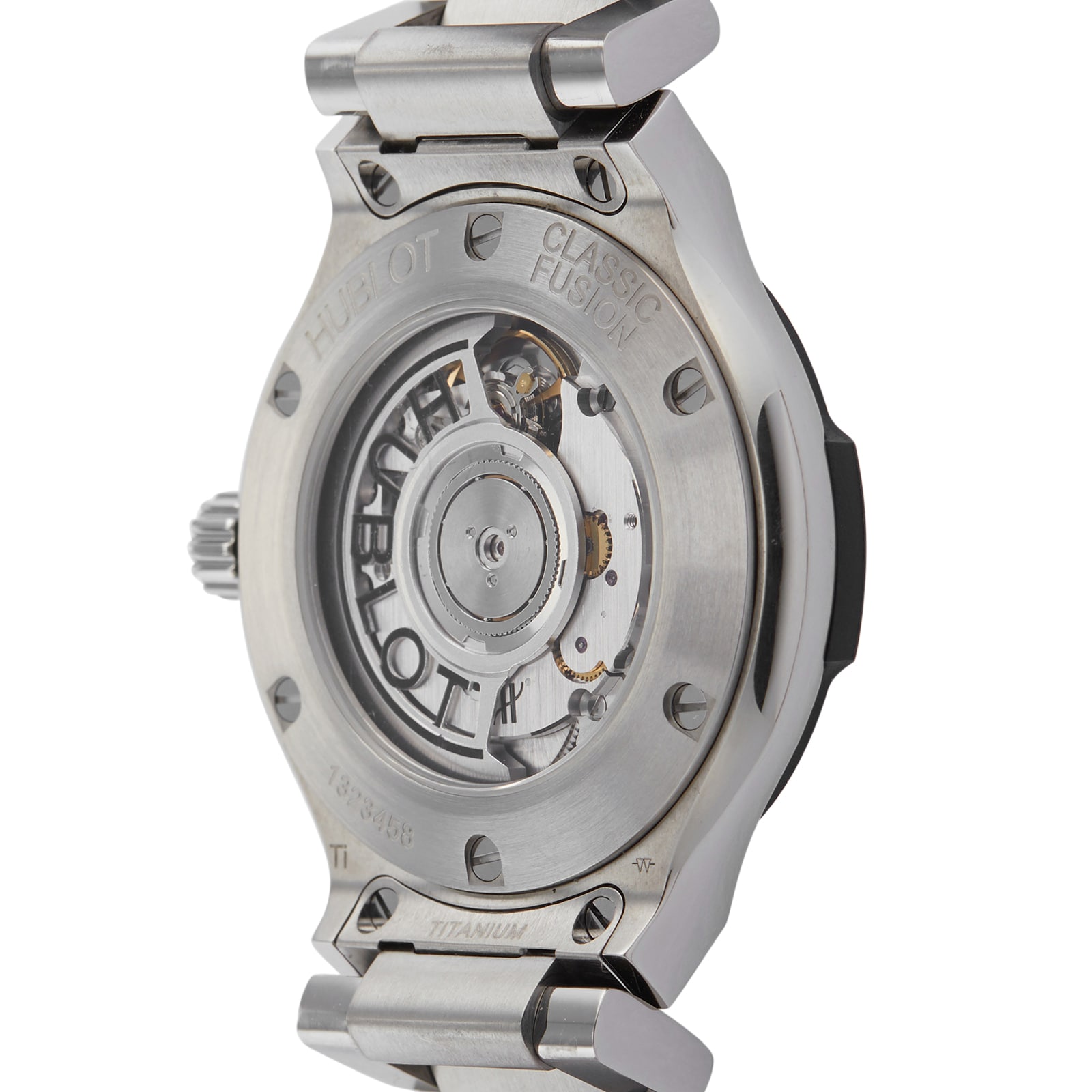 Hublot Classic Fusion Titanium Automatic Watch - 38mm Black Dial | Pre-Owned - Image 4