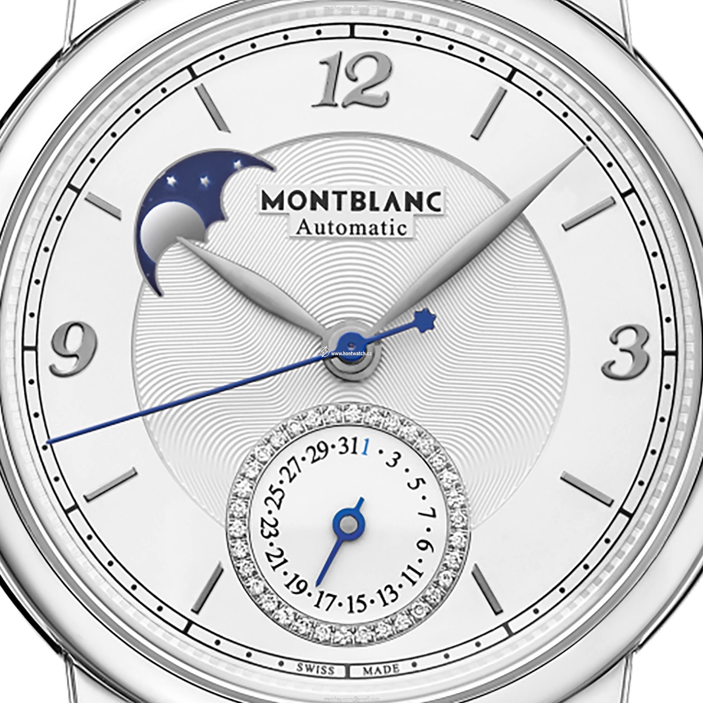 Montblanc 119959 Automatic Silver Watch - 36mm Stainless Steel - Image 2