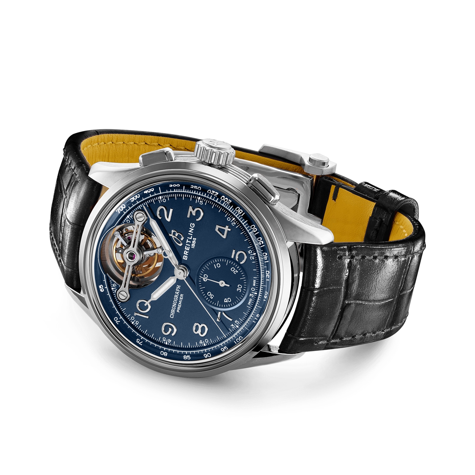 Breitling Premier LB2120171C1P1 Platinum Automatic Blue Replica Watch | 42mm - Image 3