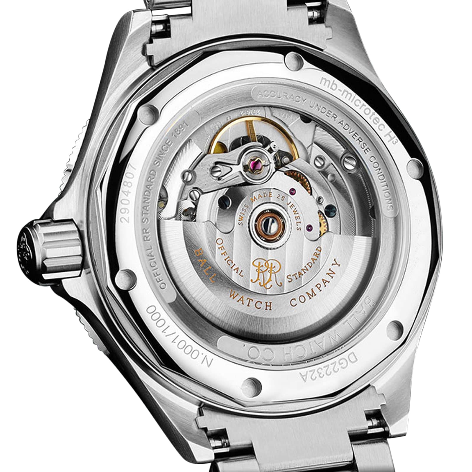 BALL Engineer Master II DG2232A-SC-GR | 42mm Automatic Green Dial | 300M Water Resistant - Image 3