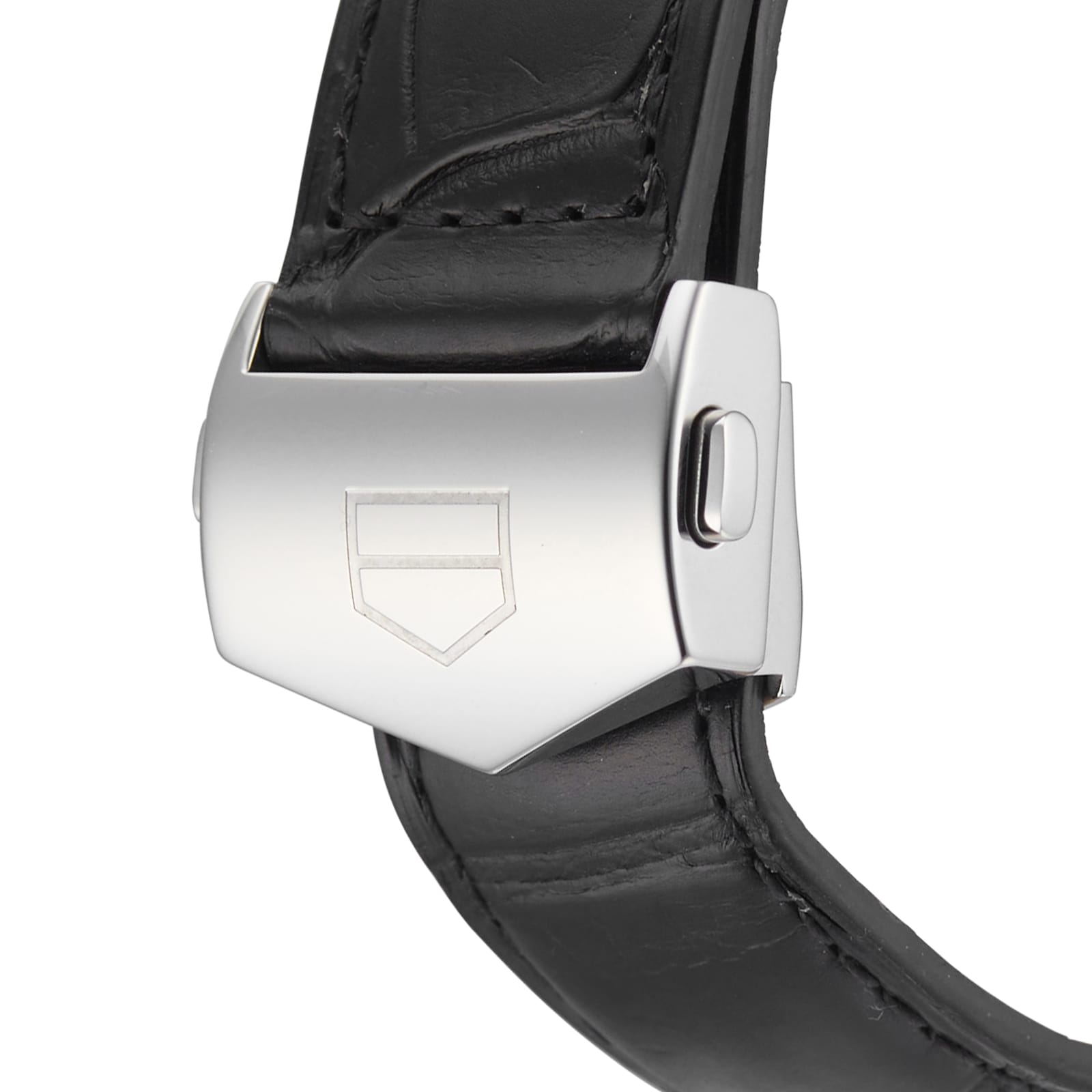 TAG Heuer Monaco CBL2113.FC6177 | 39mm Automatic Black Dial | Leather Strap - Image 3