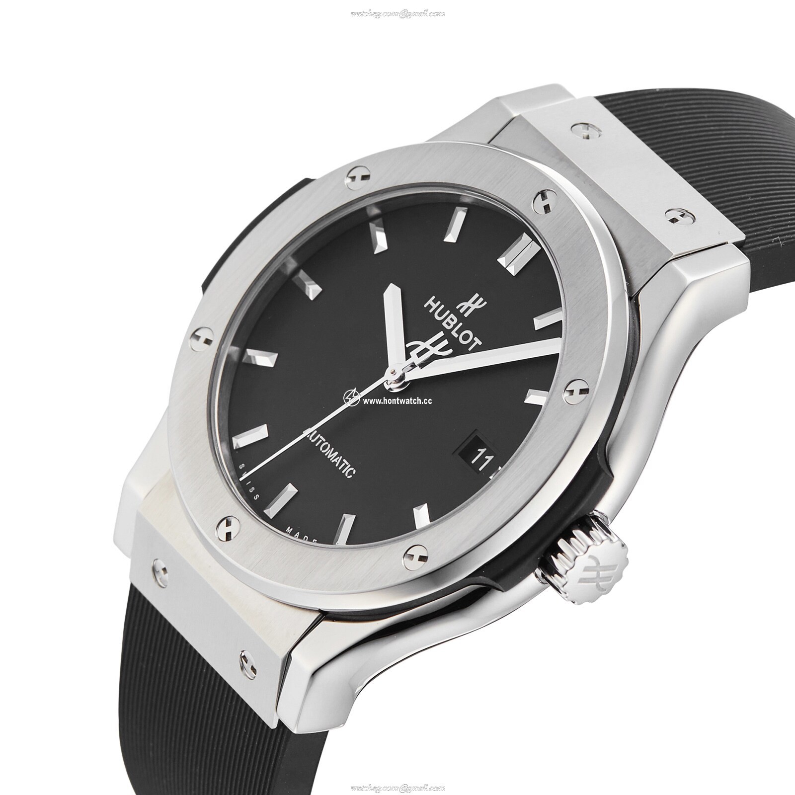 Hublot Classic Fusion Titanium Automatic Watch - 42mm Black Dial | Pre-Owned - Image 2
