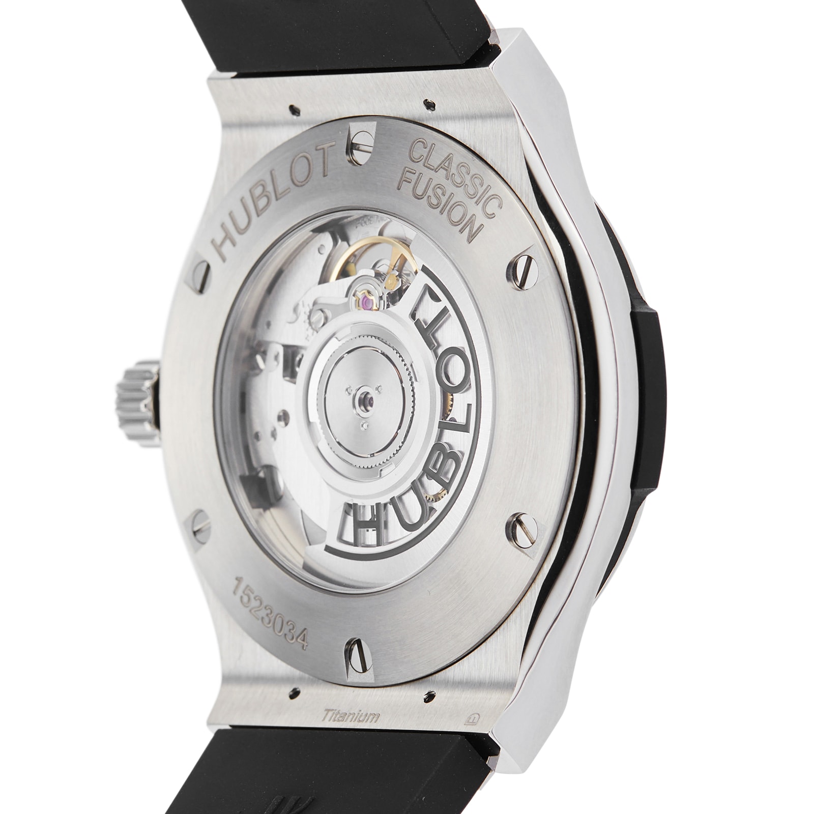Hublot Classic Fusion Titanium Automatic Watch - 42mm Black Dial | Pre-Owned - Image 4