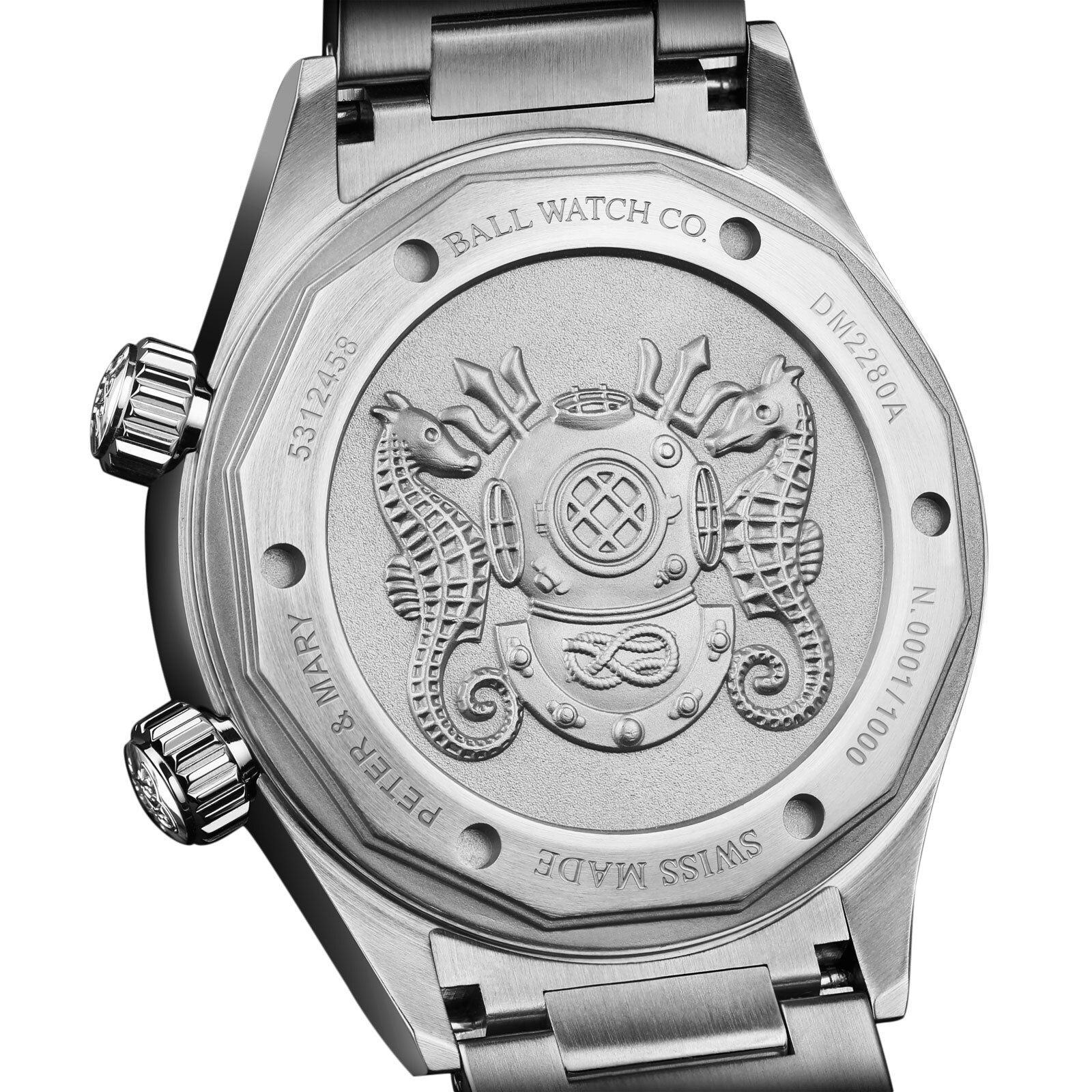 BALL Engineer Master II Automatic Watch - 42mm Black Dial Stainless Steel - Image 3
