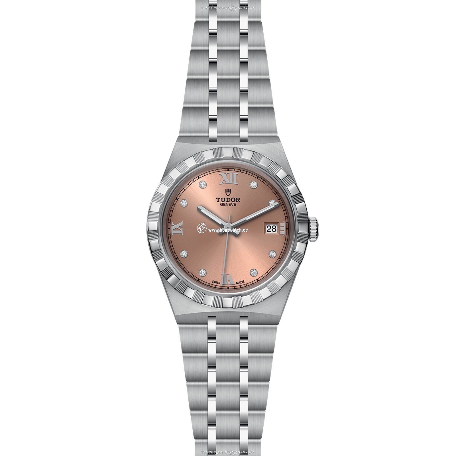 Tudor Royal M28500-0009 | 38mm Pink Dial | Automatic | Stainless Steel - Image 2