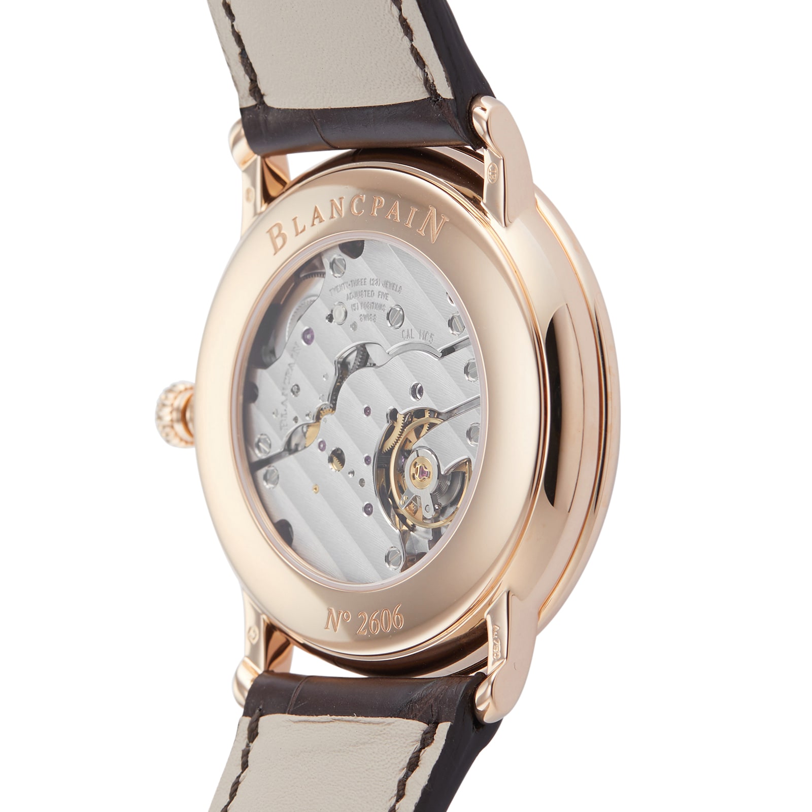Blancpain Villeret 6606-3642-55B Rose Gold 40mm Manual Winding Watch - Image 4