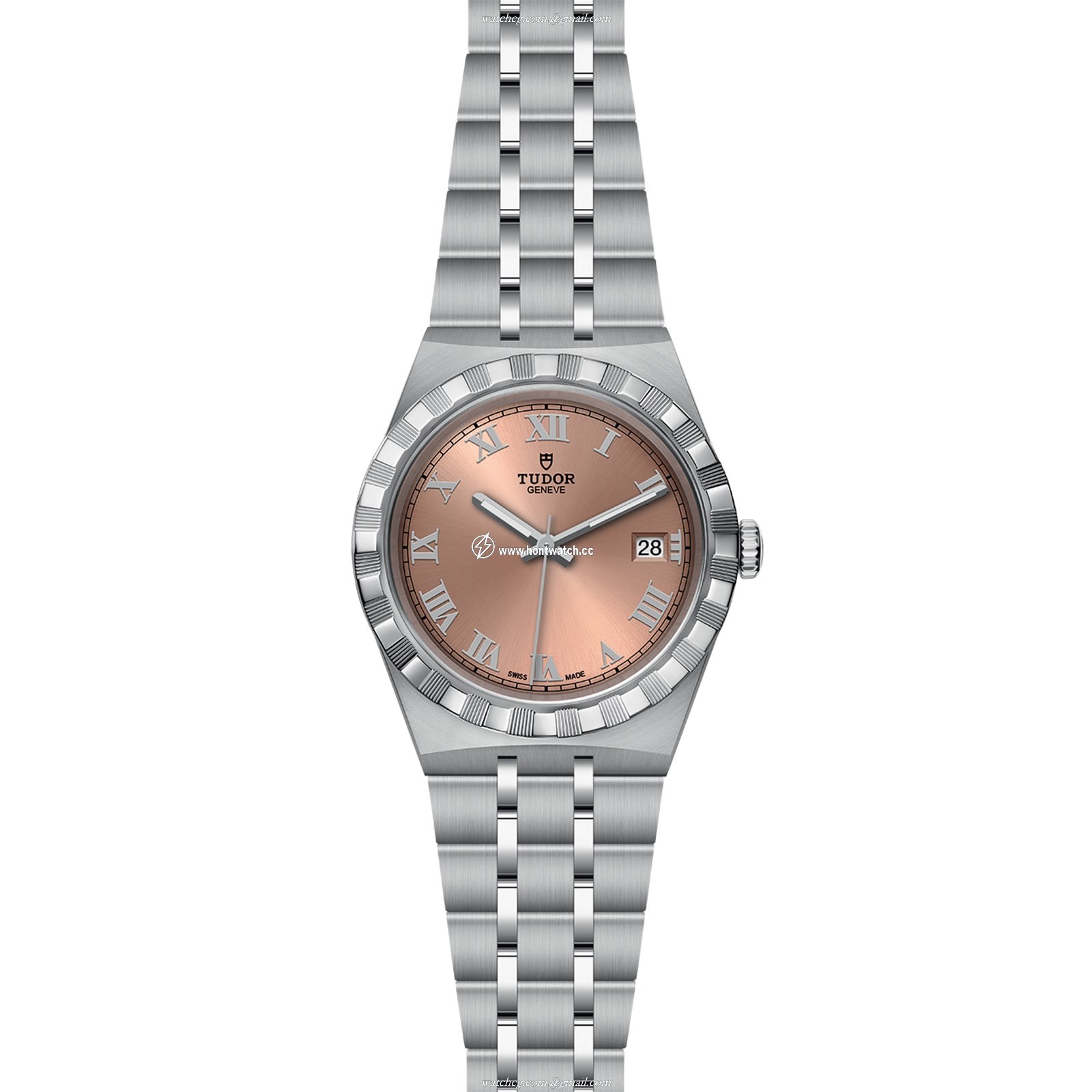 Tudor Royal M28500-0007 Automatic Watch - 38mm Pink Dial | Stainless Steel - Image 2