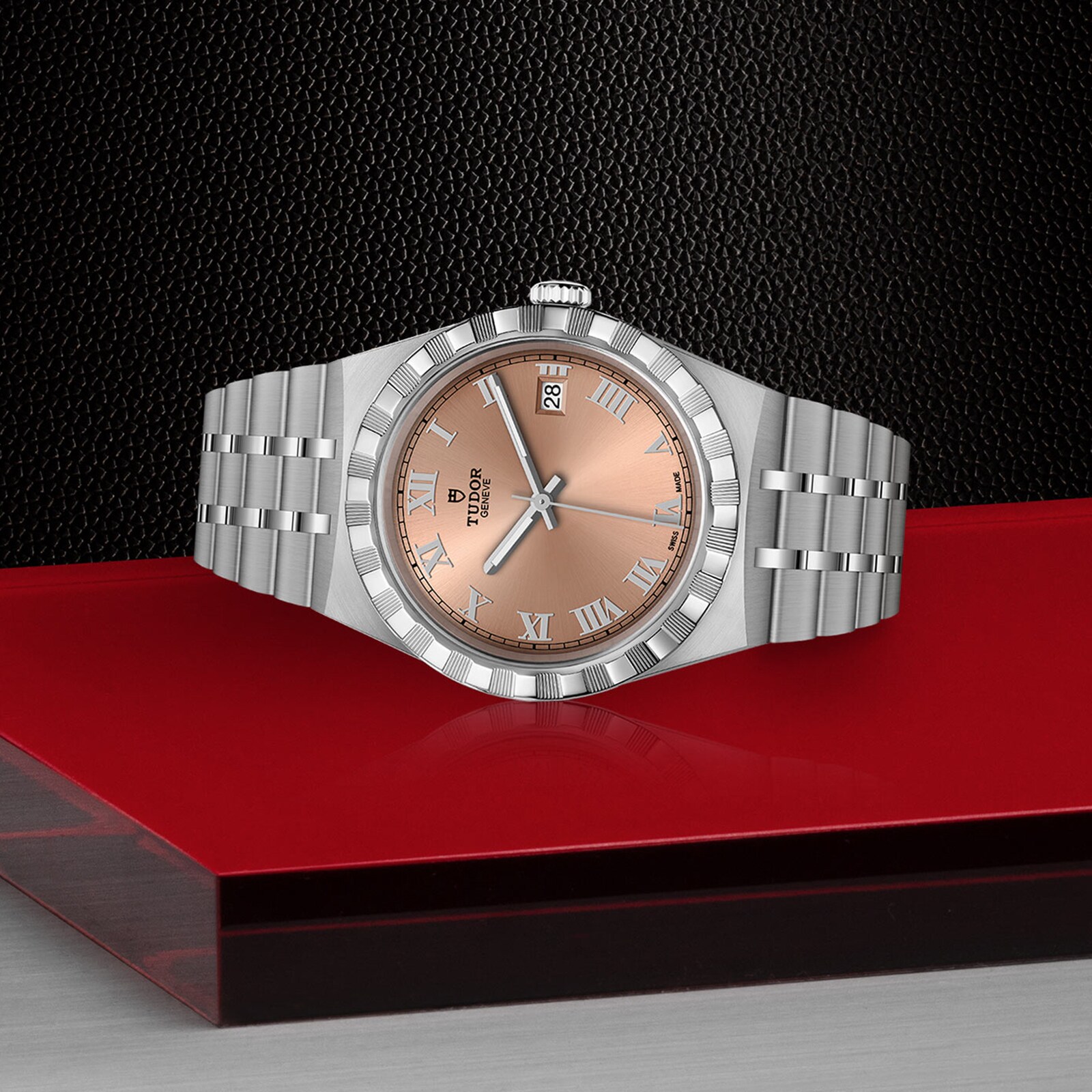 Tudor Royal M28500-0007 Automatic Watch - 38mm Pink Dial | Stainless Steel - Image 3