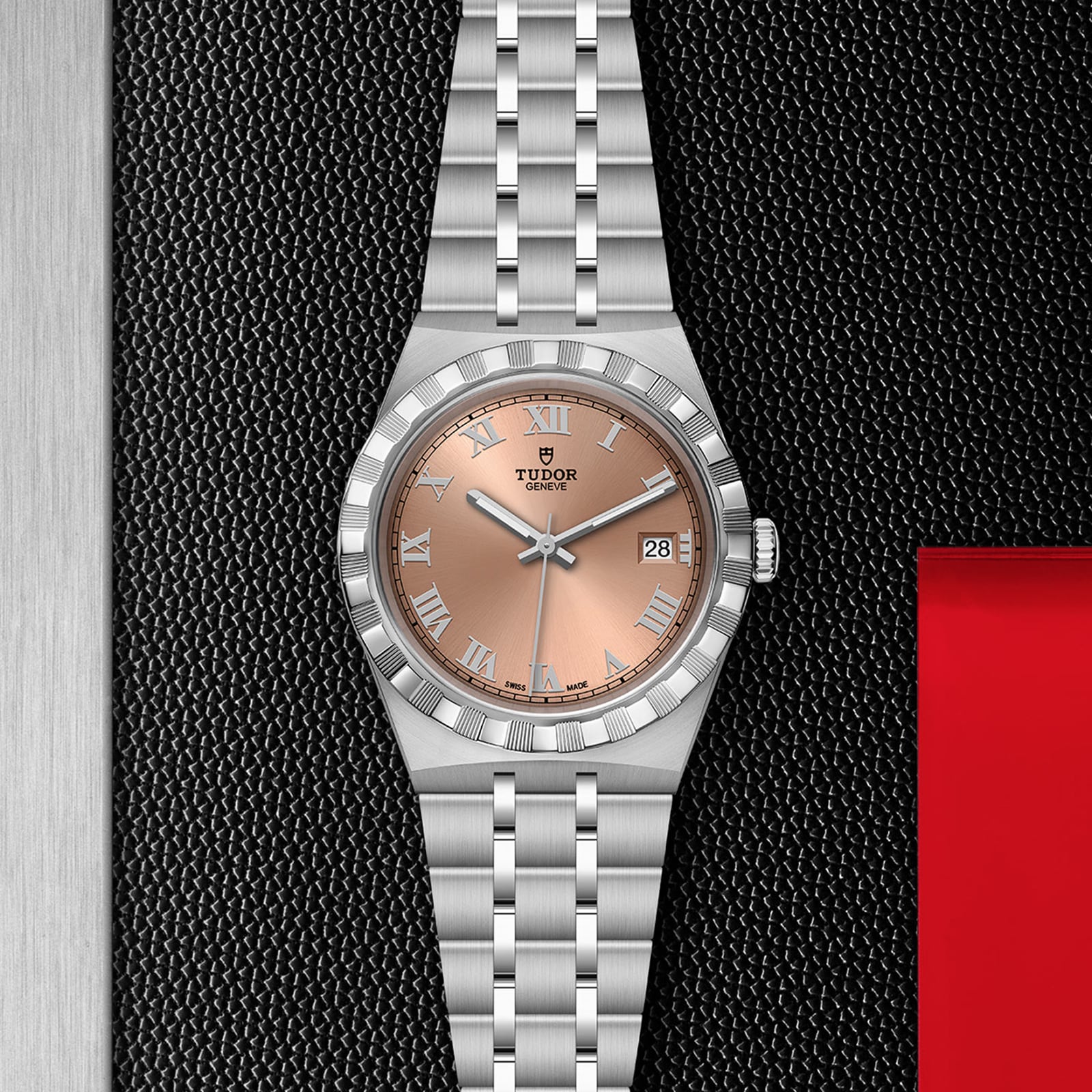 Tudor Royal M28500-0007 Automatic Watch - 38mm Pink Dial | Stainless Steel - Image 4