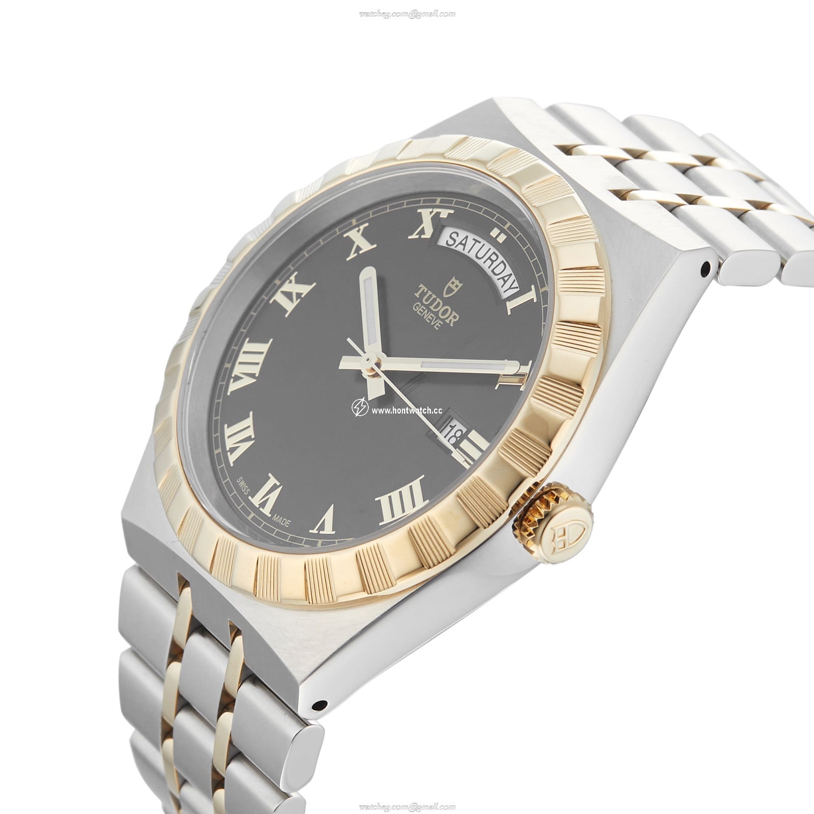 Tudor Royal M28603-0003 Automatic Day-Date 41mm Black Dial | Pre-Owned - Image 2