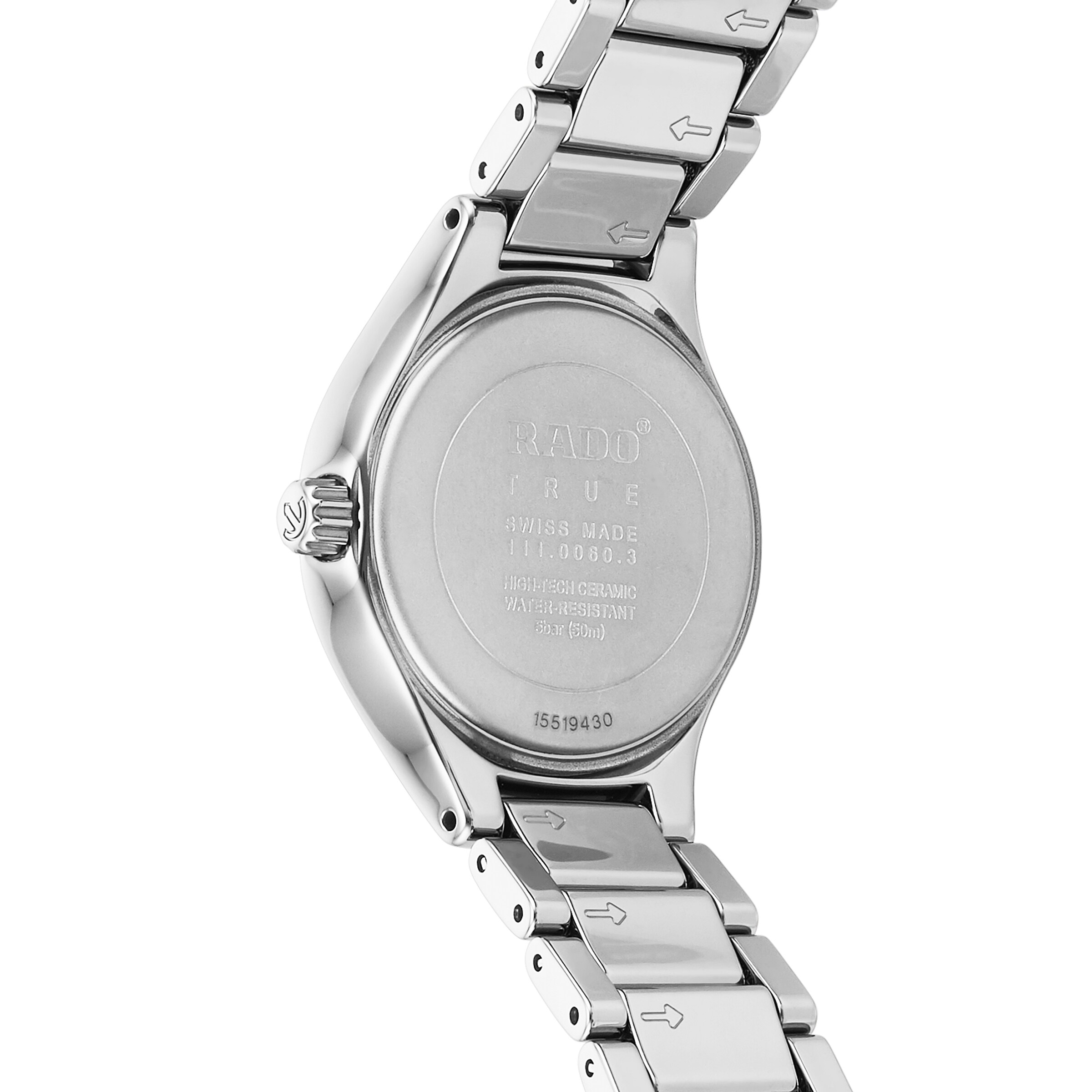 Rado True R27060902 Ladies Watch - 30mm Stainless Steel & Ceramic | Quartz - Image 4