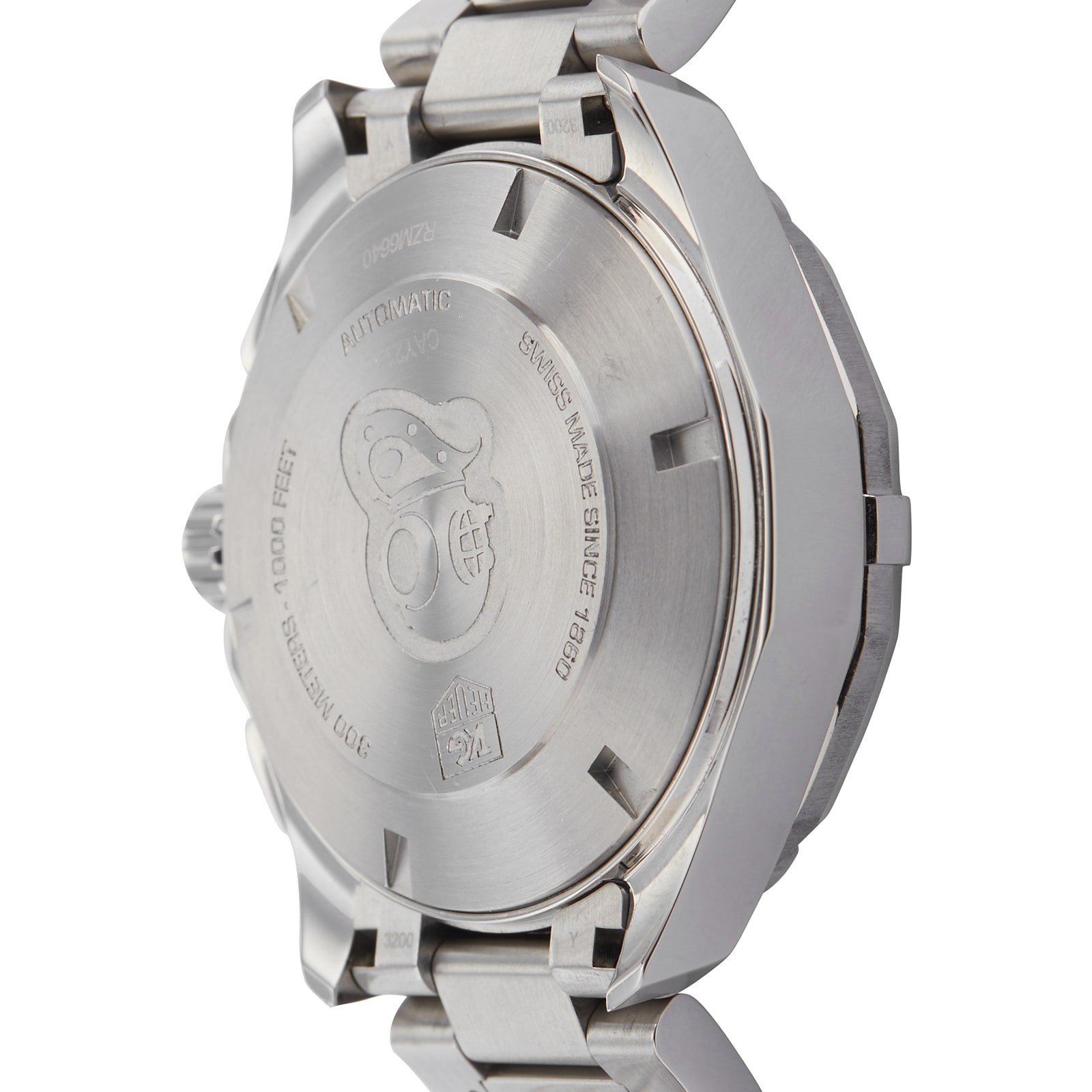 Pre-Owned TAG Heuer Aquaracer CAY2112.BA0925 | 43mm Blue Automatic Watch - Image 4