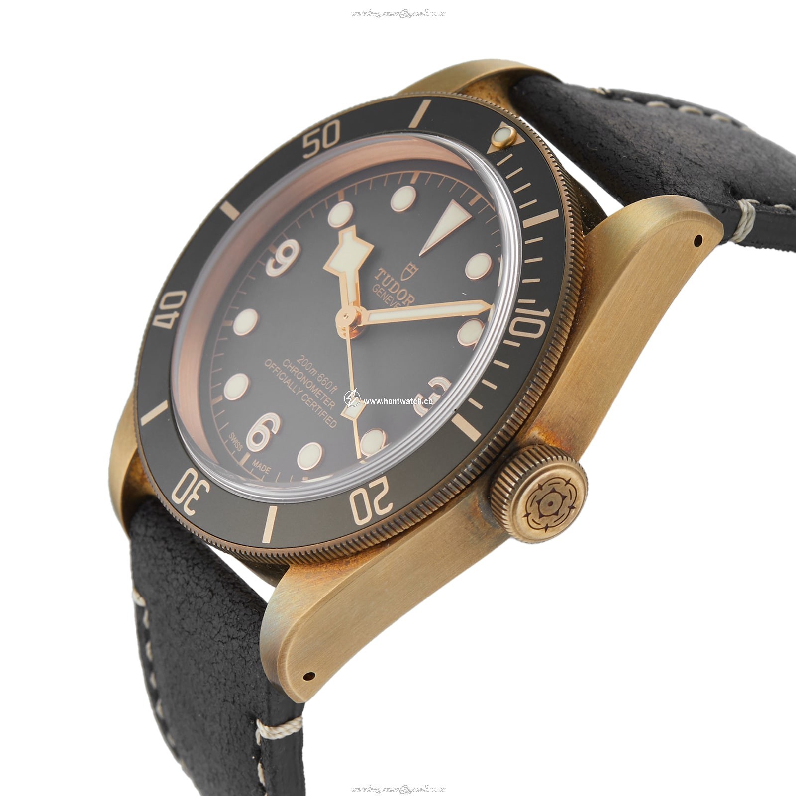 Pre-Owned Tudor Black Bay Bronze Automatic Watch - 43mm Grey Dial - Image 2