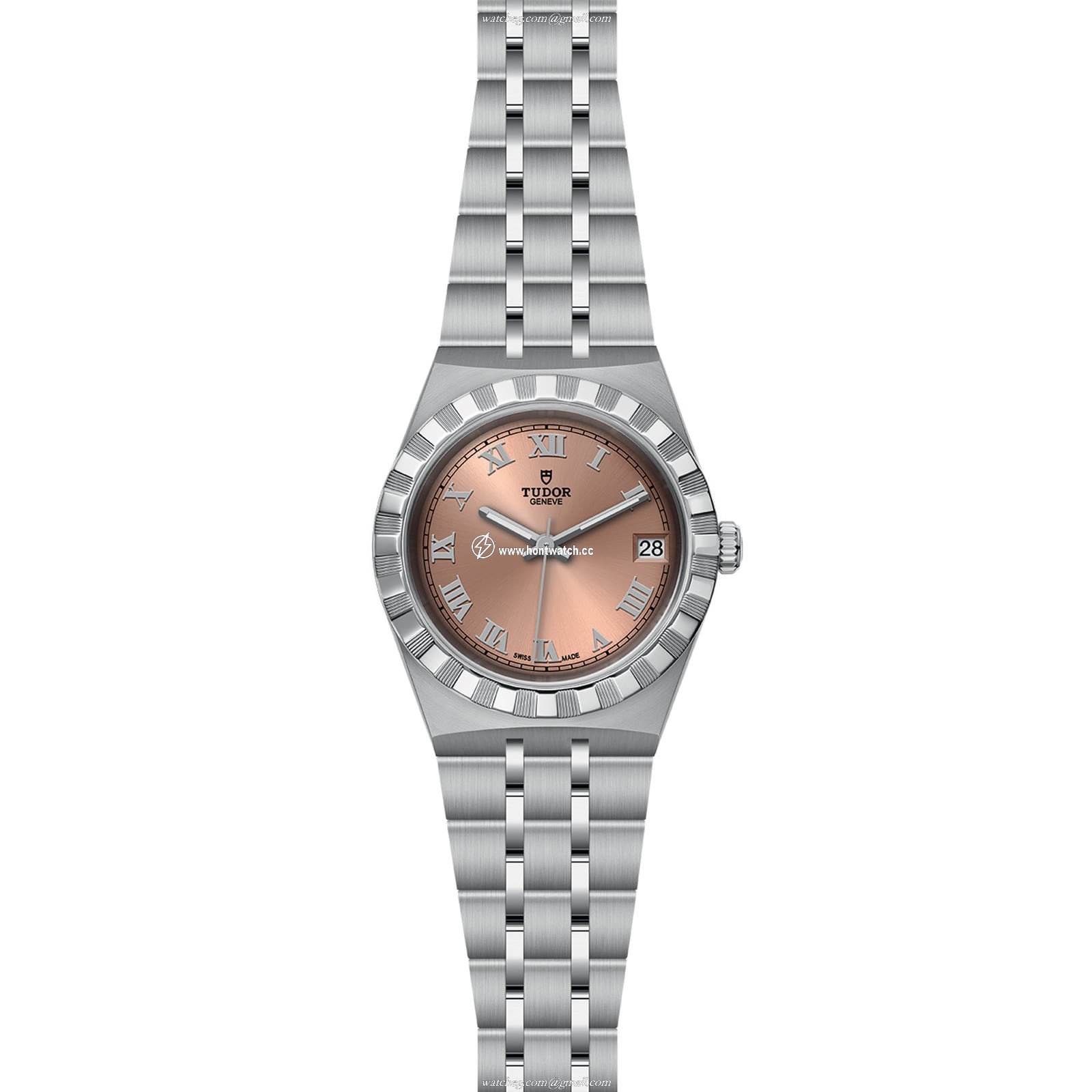 Tudor Royal M28400-0009 Automatic Watch - 34mm Pink Dial | Stainless Steel - Image 2