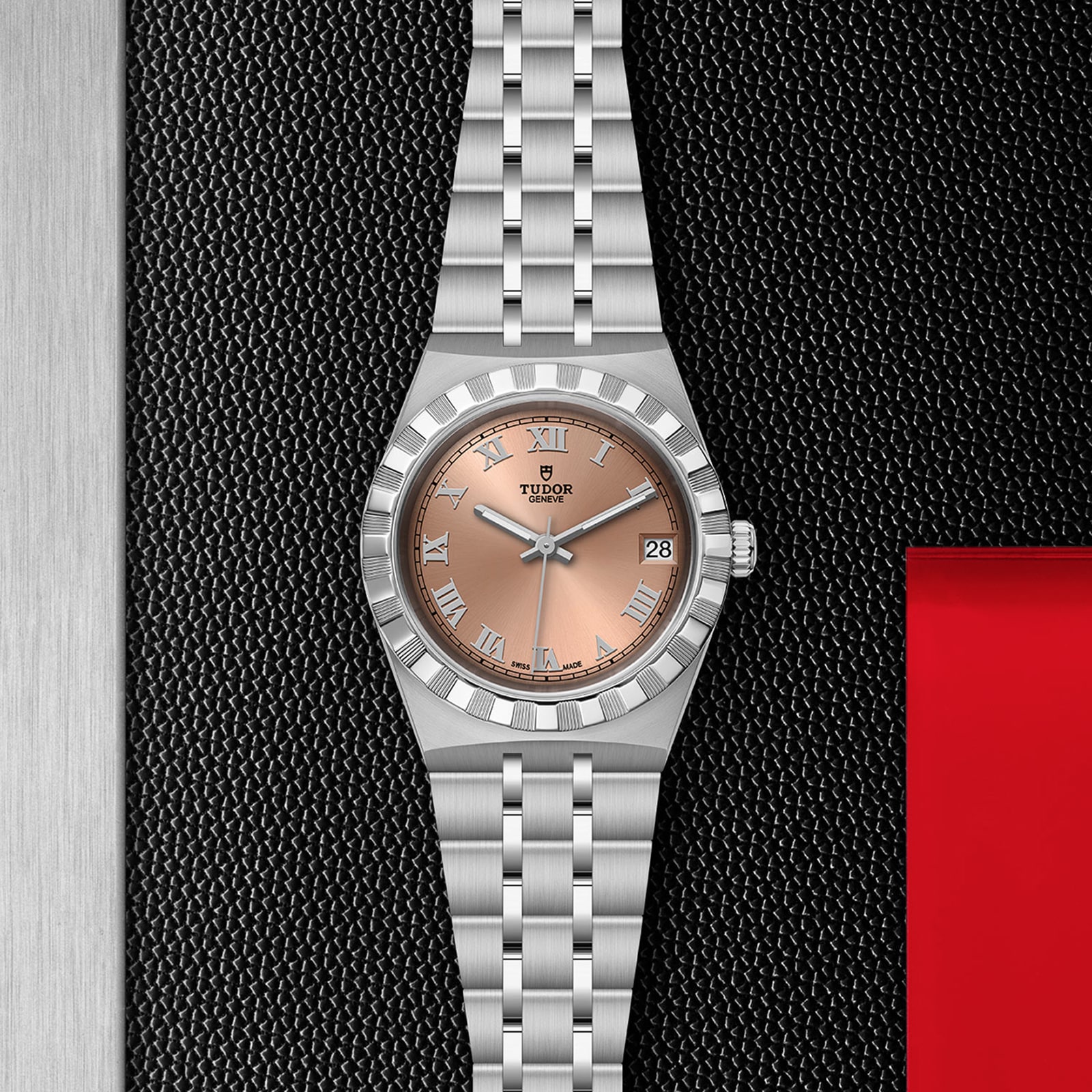 Tudor Royal M28400-0009 Automatic Watch - 34mm Pink Dial | Stainless Steel - Image 4