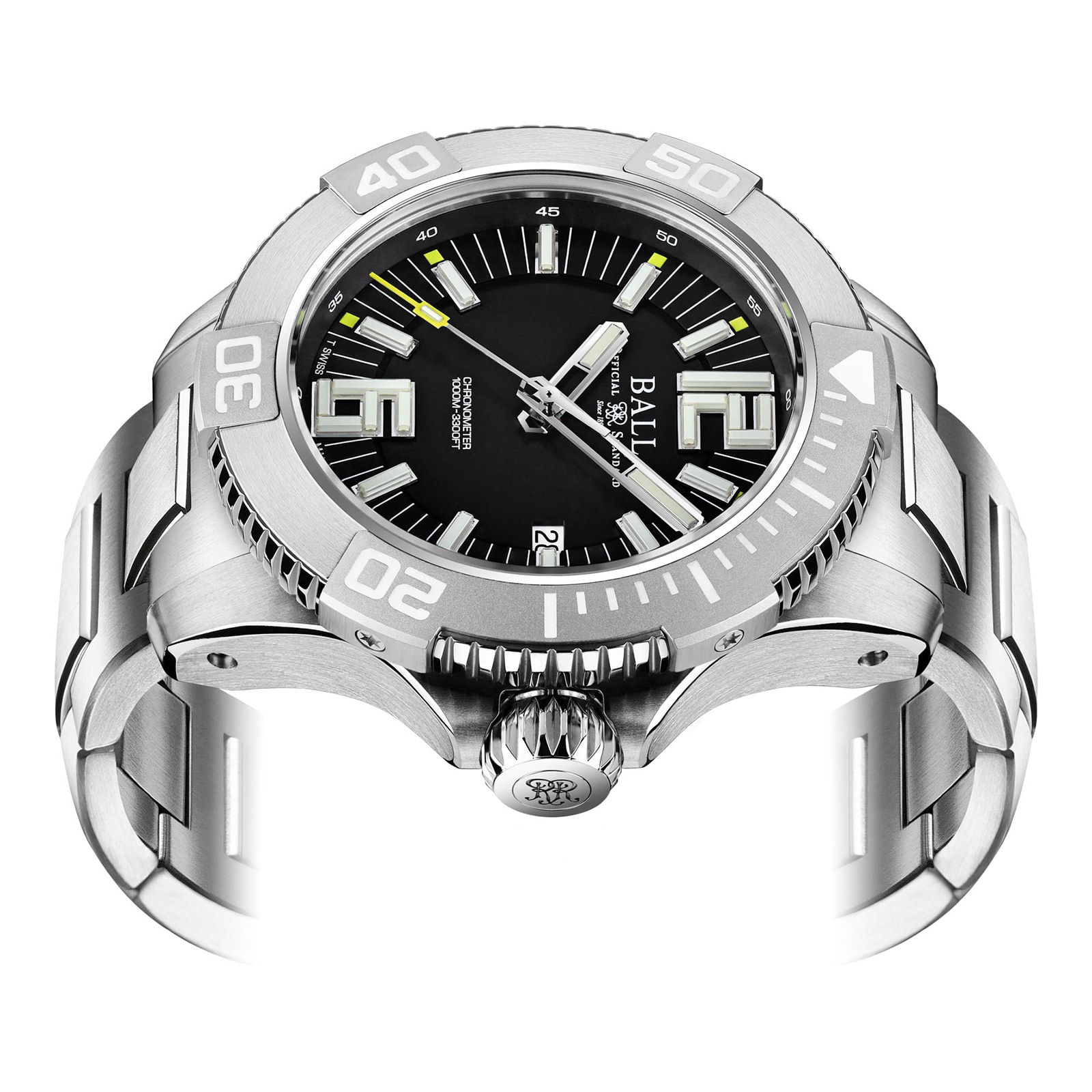 BALL Engineer Hydrocarbon Automatic Titanium Dive Watch - 42mm Black Dial - Image 3