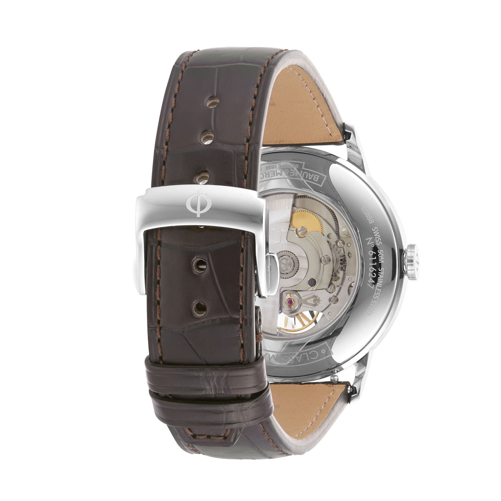 Baume & Mercier Classima M0A10524 - 42mm Stainless Steel Silver Dial Quartz Watch - Image 4