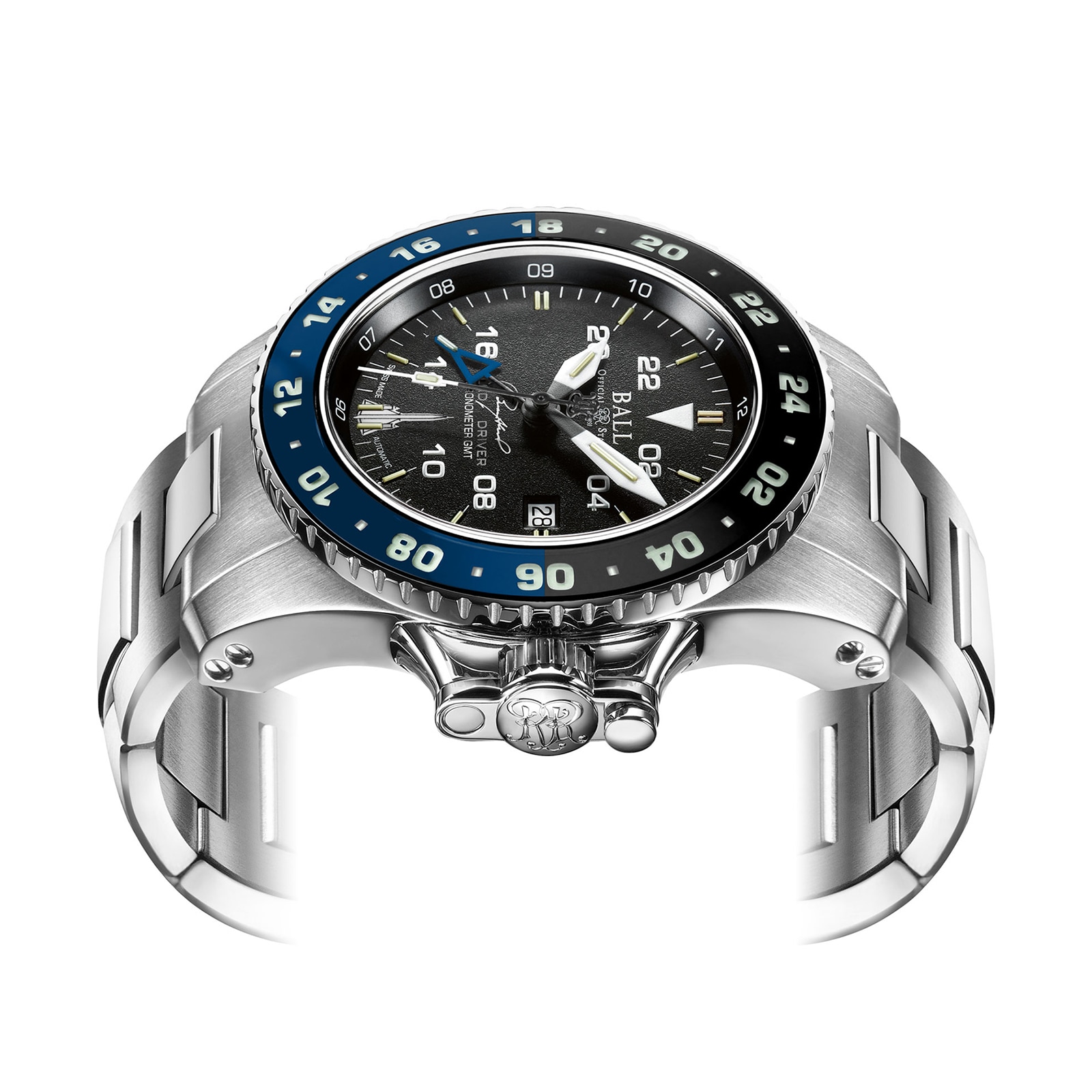 BALL Engineer Hydrocarbon AeroGMT Sled Driver Automatic Watch - 42mm Black Dial - Image 3