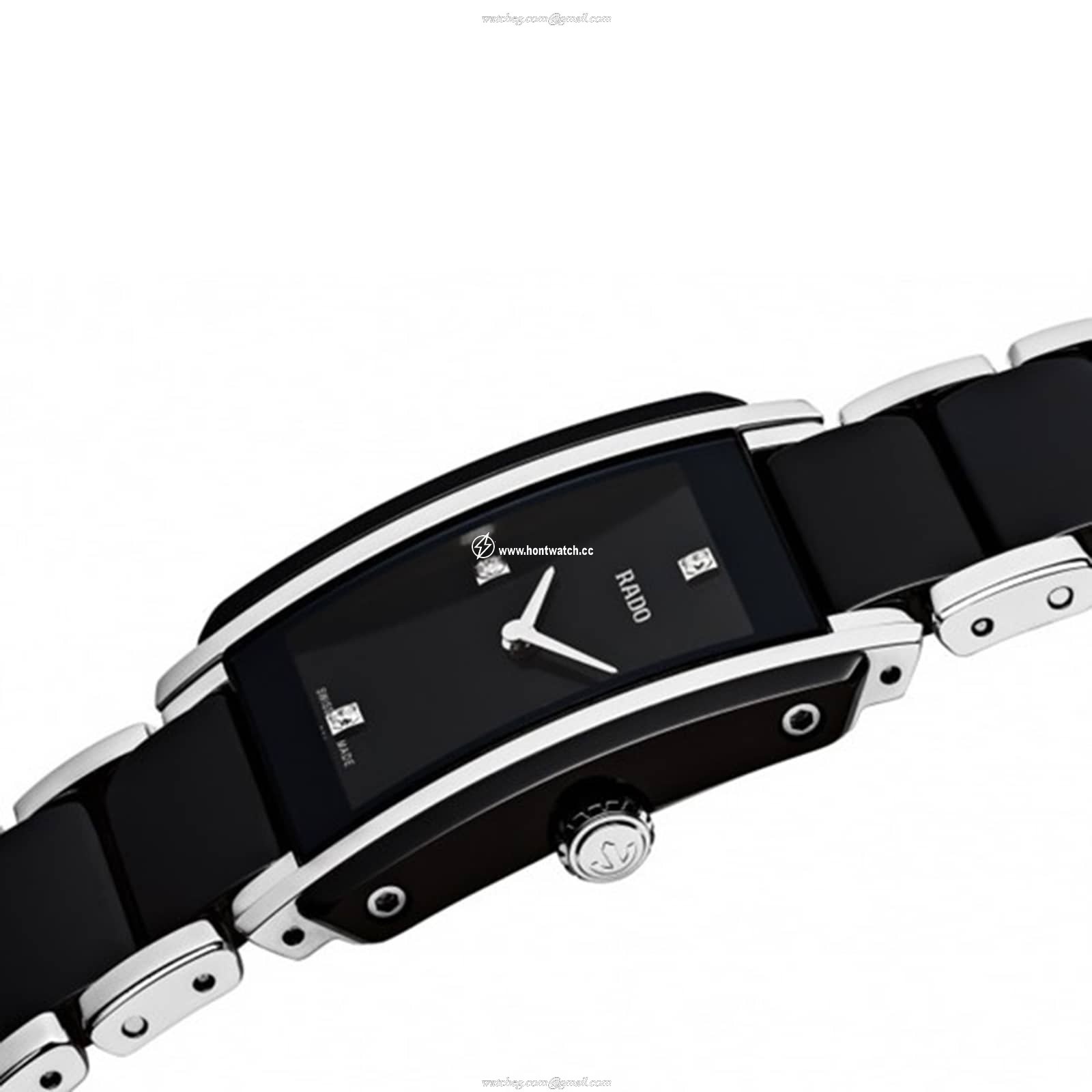 Rado Integral R20613712 Ceramic Quartz Watch - Black Dial | 33mm - Image 2