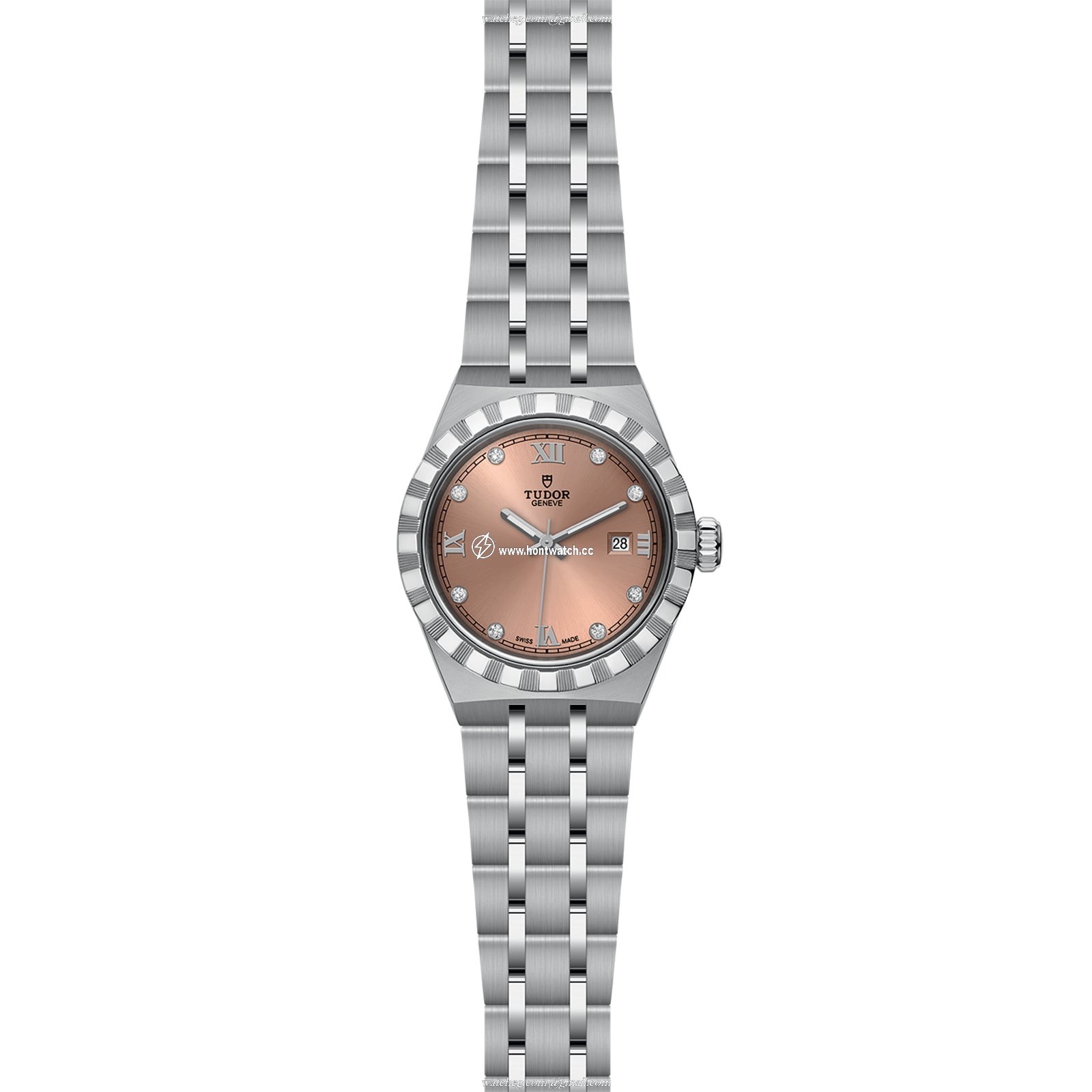 Tudor Royal M28300-0010 | 28mm Pink Dial | Automatic | Stainless Steel - Image 2