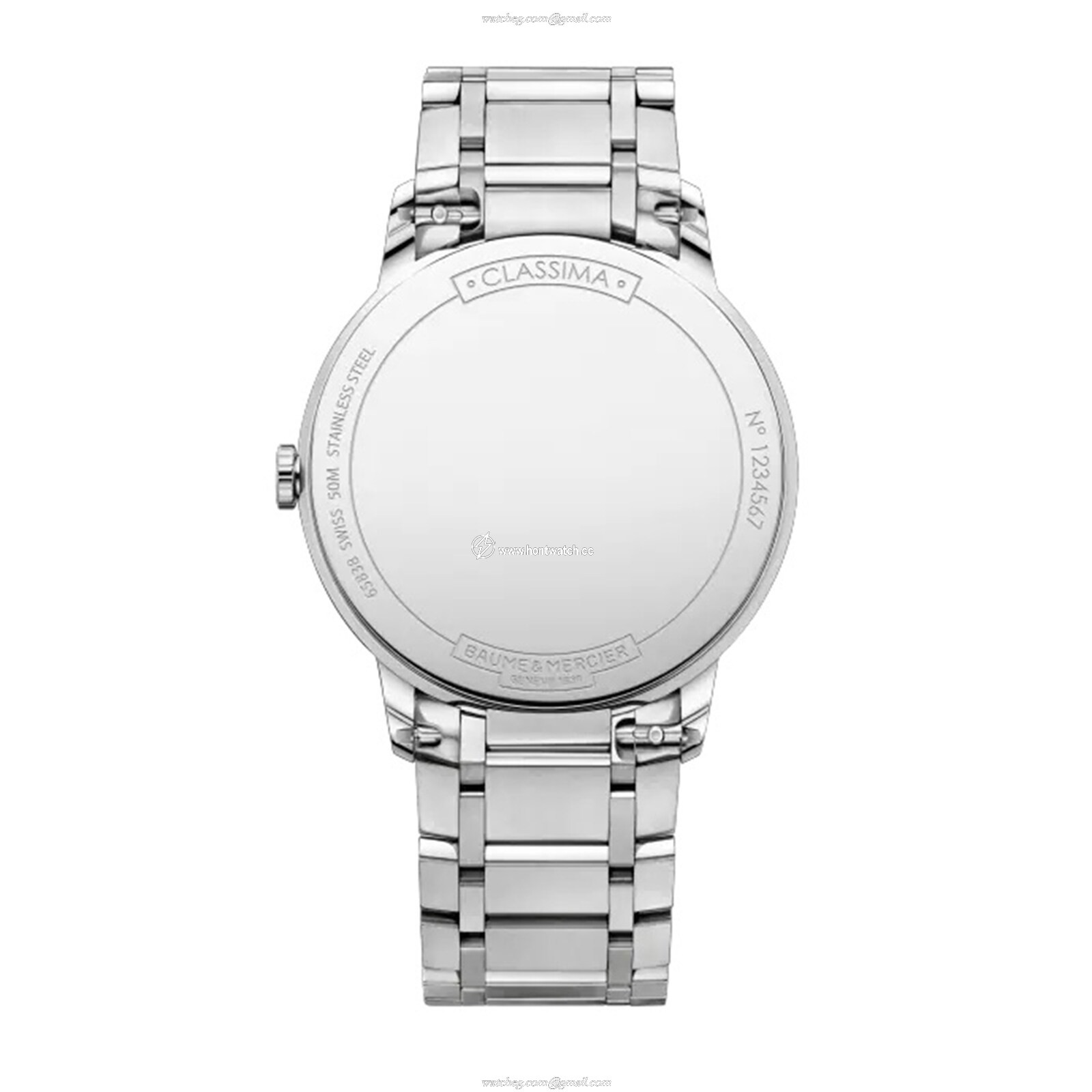 Baume & Mercier Classima M0A10526 | 42mm Stainless Steel Silver Dial Quartz Watch - Image 2