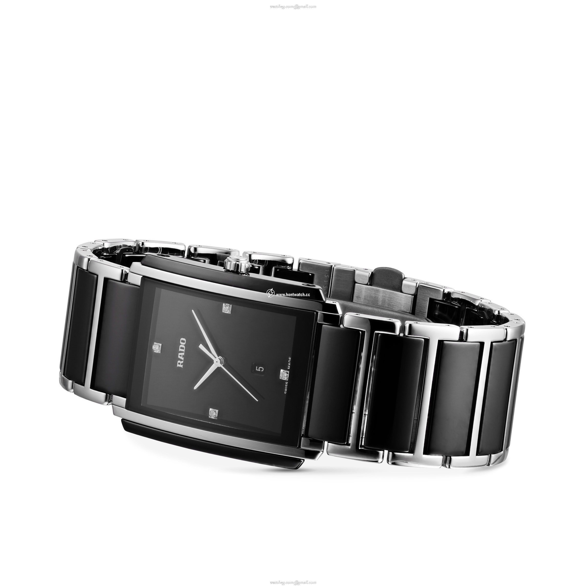 Rado Integral R20206712 Ceramic Watch - Black Dial - Quartz - 41mm - Image 2
