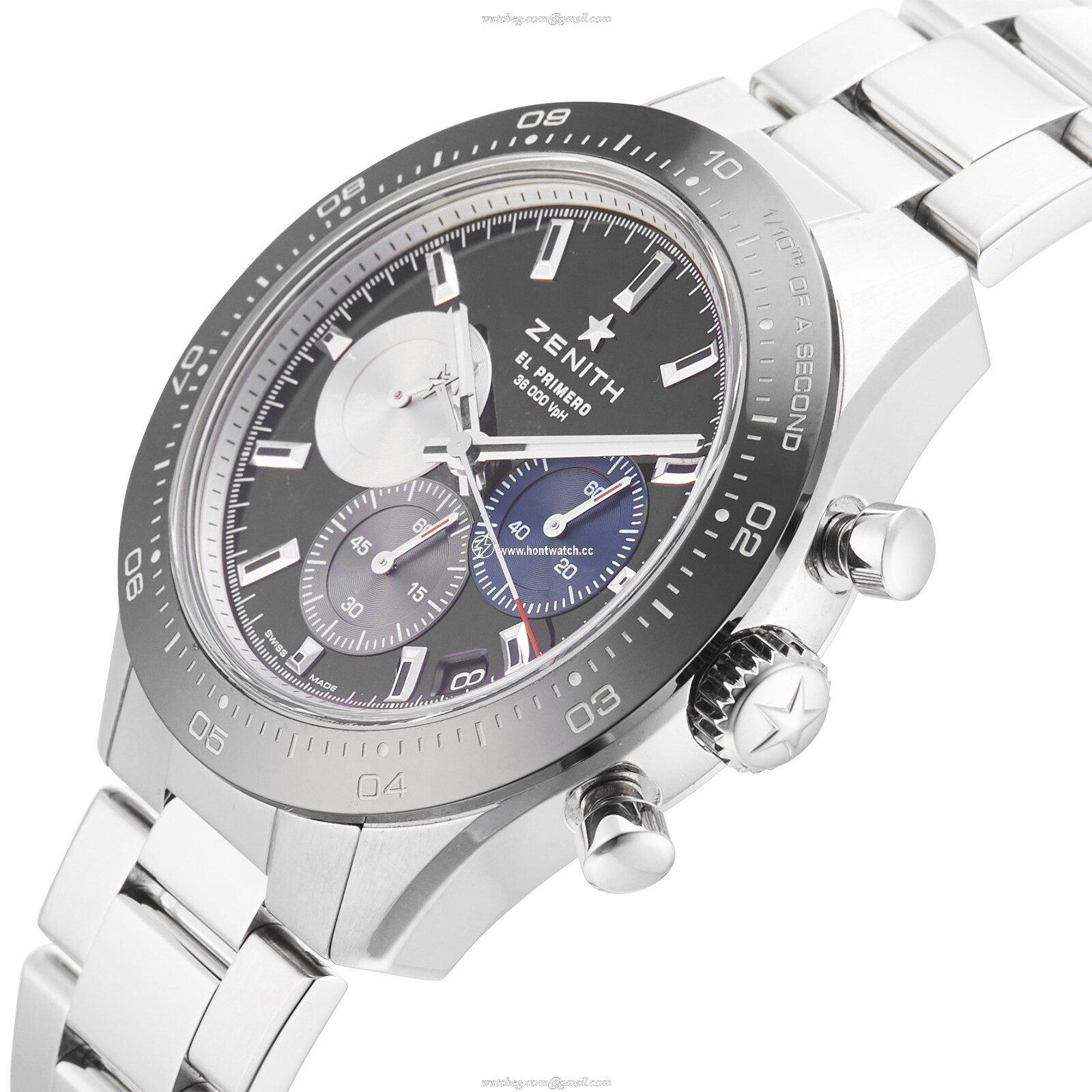 Zenith Chronomaster Sport 41mm Automatic Chronograph - Black Dial | Stainless Steel - Image 2