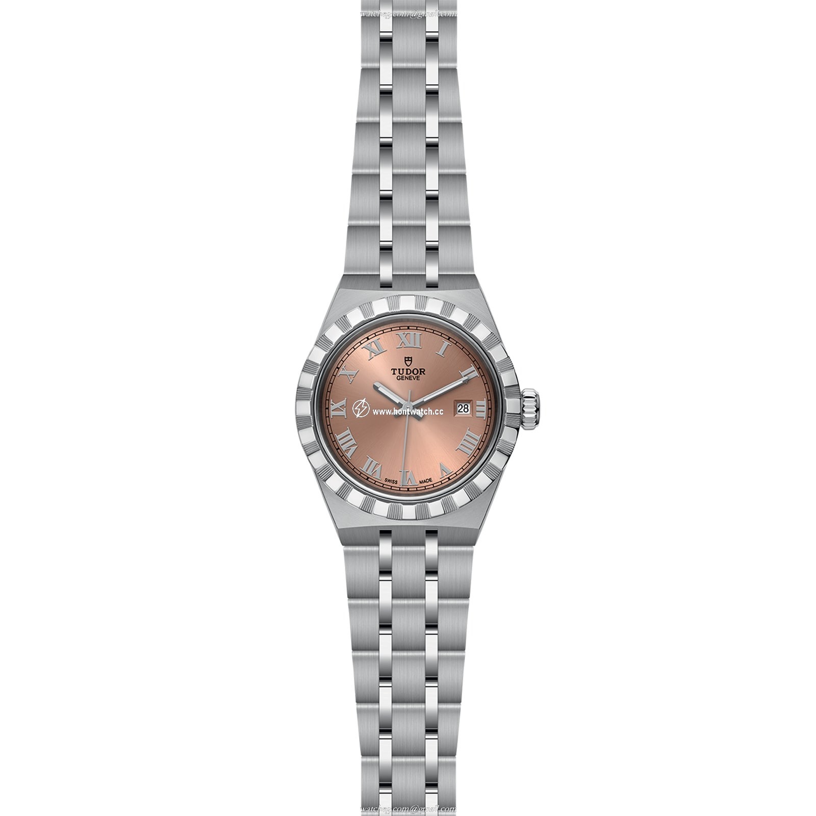 Tudor Royal M28300-0008 28mm Automatic Pink Dial - Stainless Steel Watch - Image 2