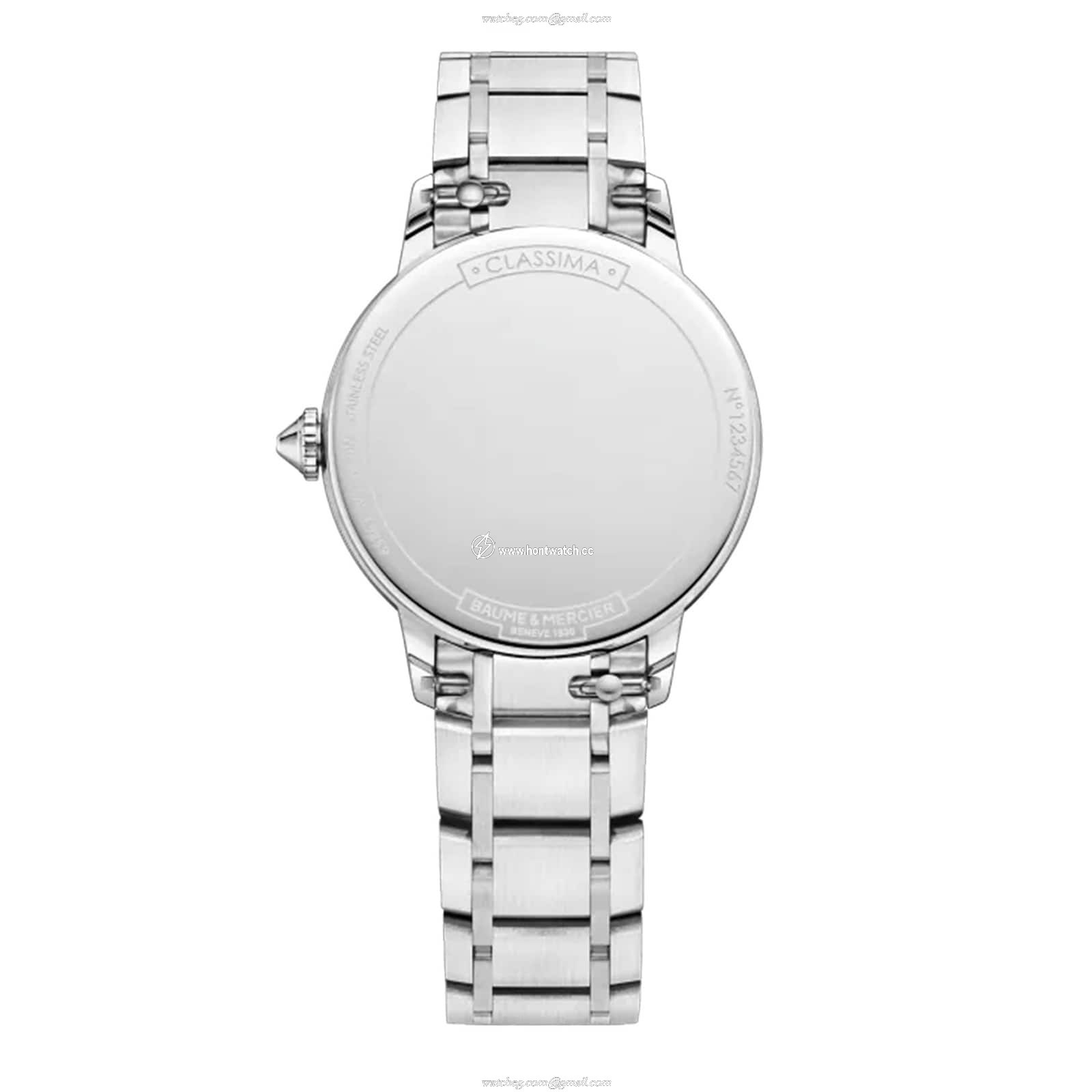 Baume & Mercier Classima M0A10609 | Green Dial | Stainless Steel Quartz Watch - Image 2