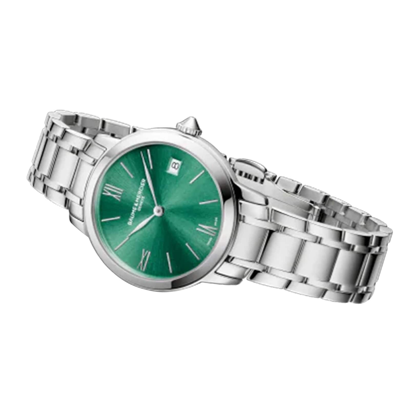 Baume & Mercier Classima M0A10609 | Green Dial | Stainless Steel Quartz Watch - Image 3