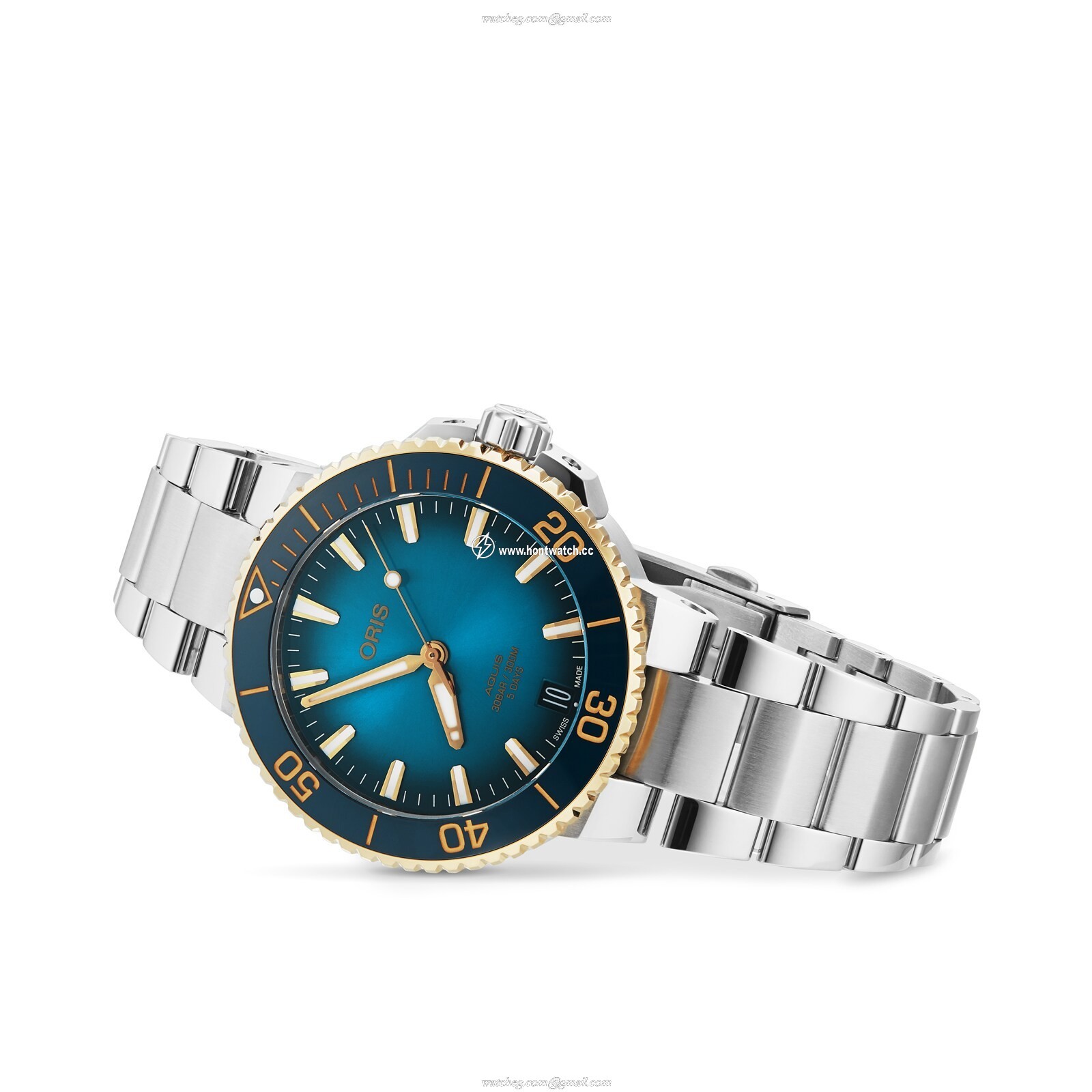 Oris Aquis Automatic Blue Dial Stainless Steel Watch - 29mm | 300M Water Resistant - Image 2