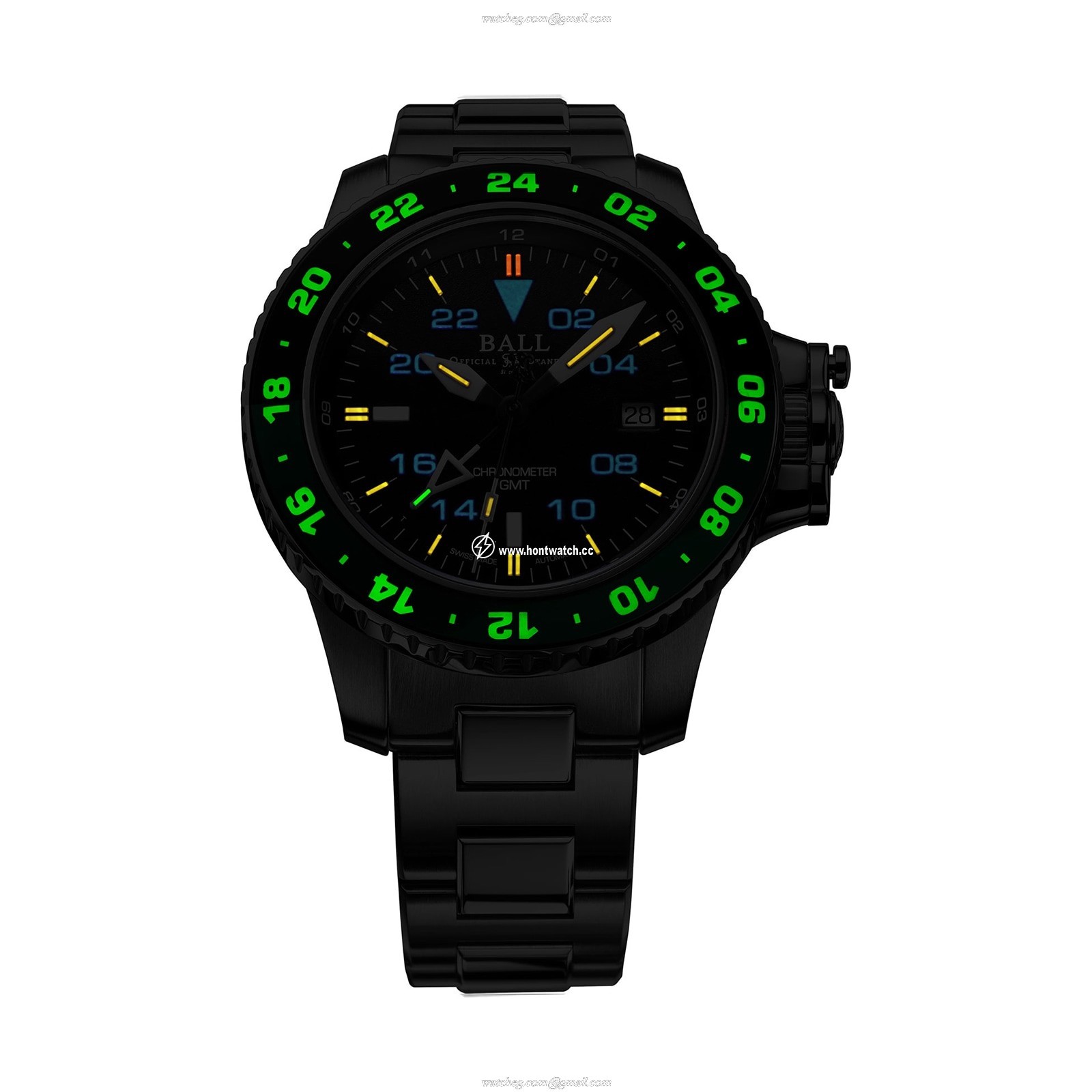 BALL Engineer Hydrocarbon DG2018C-S11C-BK | Automatic Black Dial | 42mm Stainless Steel - Image 2