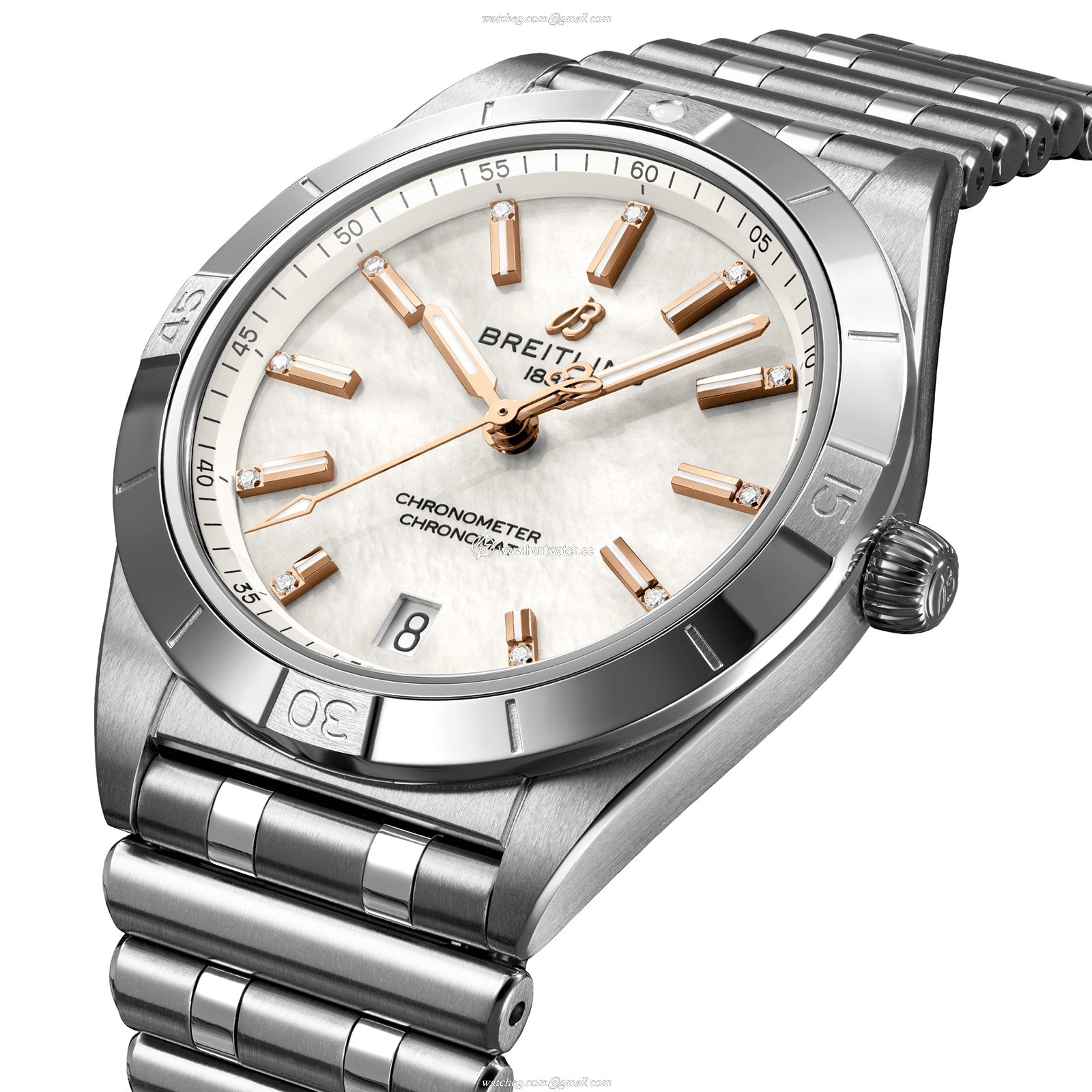 Breitling Chronomat A10380101A4A1 | 36mm Automatic White Dial | Stainless Steel - Image 2