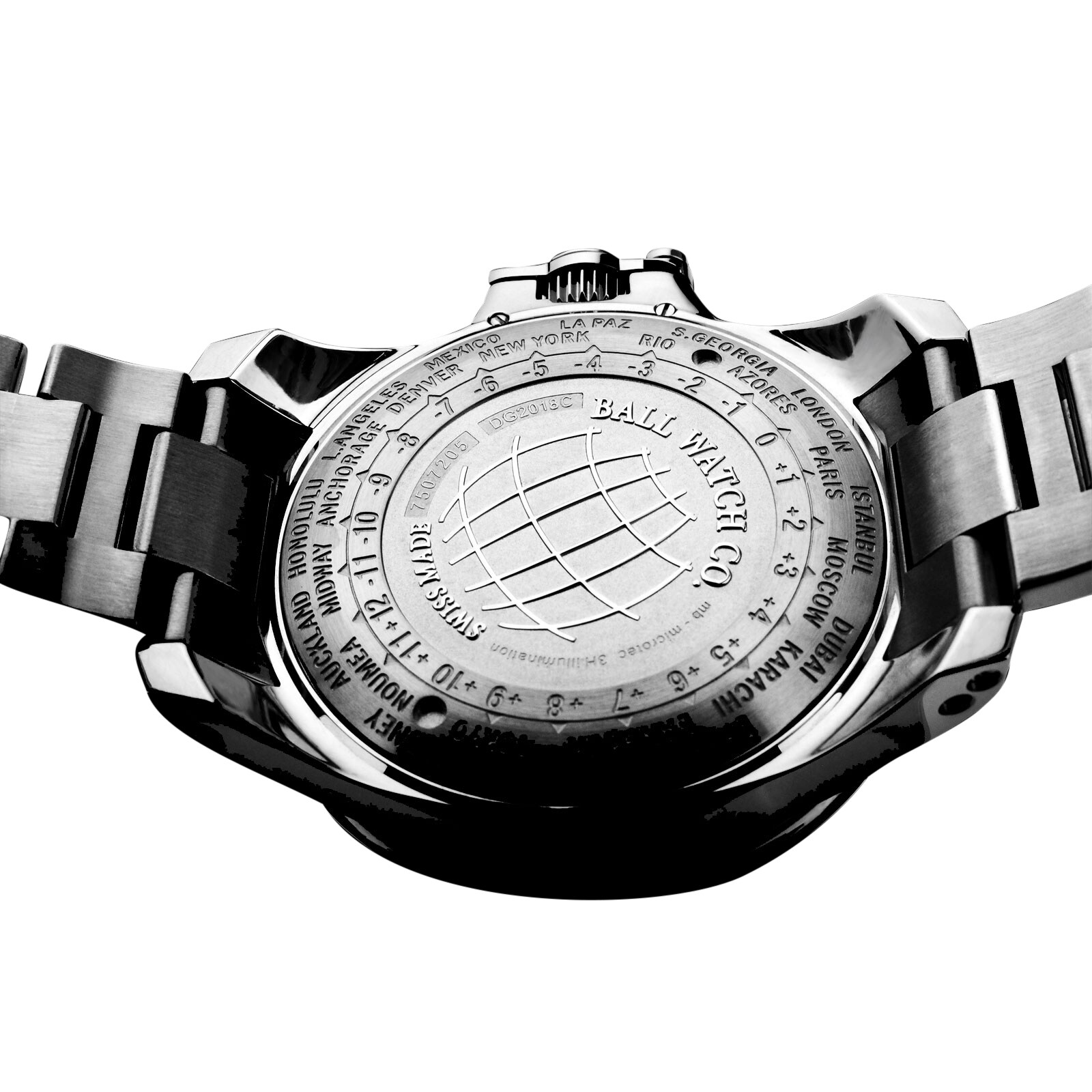 BALL Engineer Hydrocarbon Automatic Watch - 42mm Black Dial - Stainless Steel - Image 4
