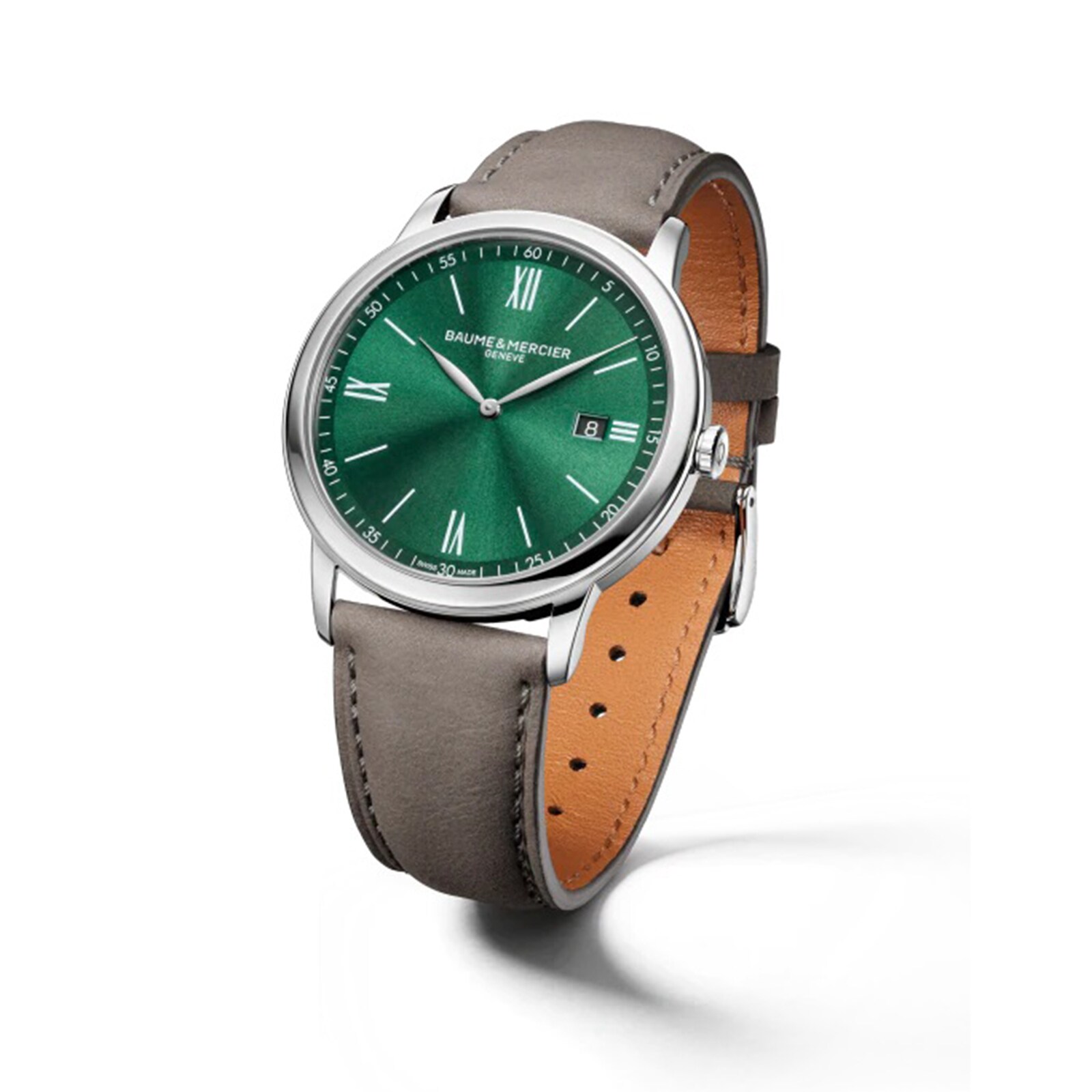 Baume & Mercier Classima M0A10607 - 42mm Green Dial Quartz Watch - Image 3