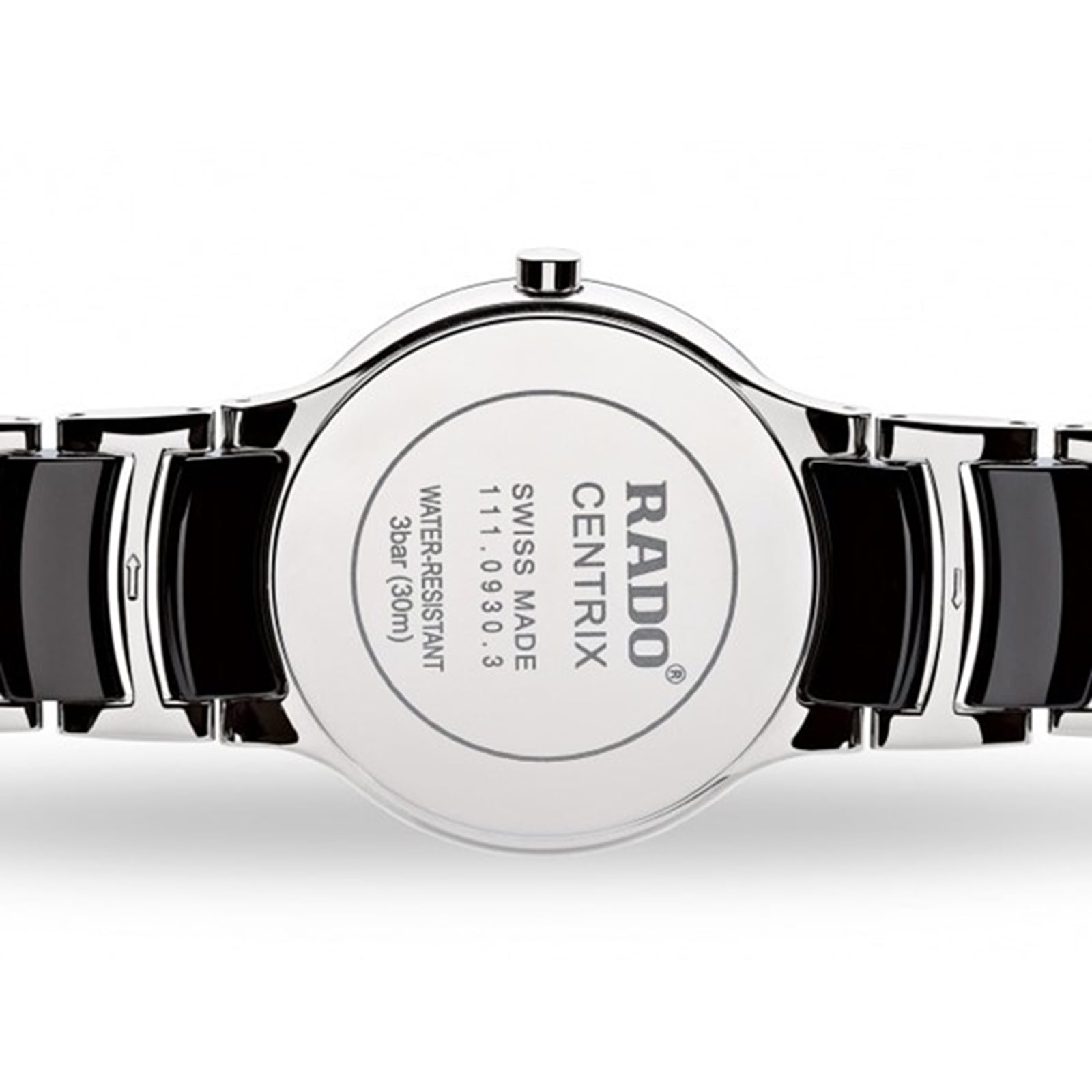 Rado Centrix R30935712 Ceramic Quartz Black Watch | 31mm - Image 3