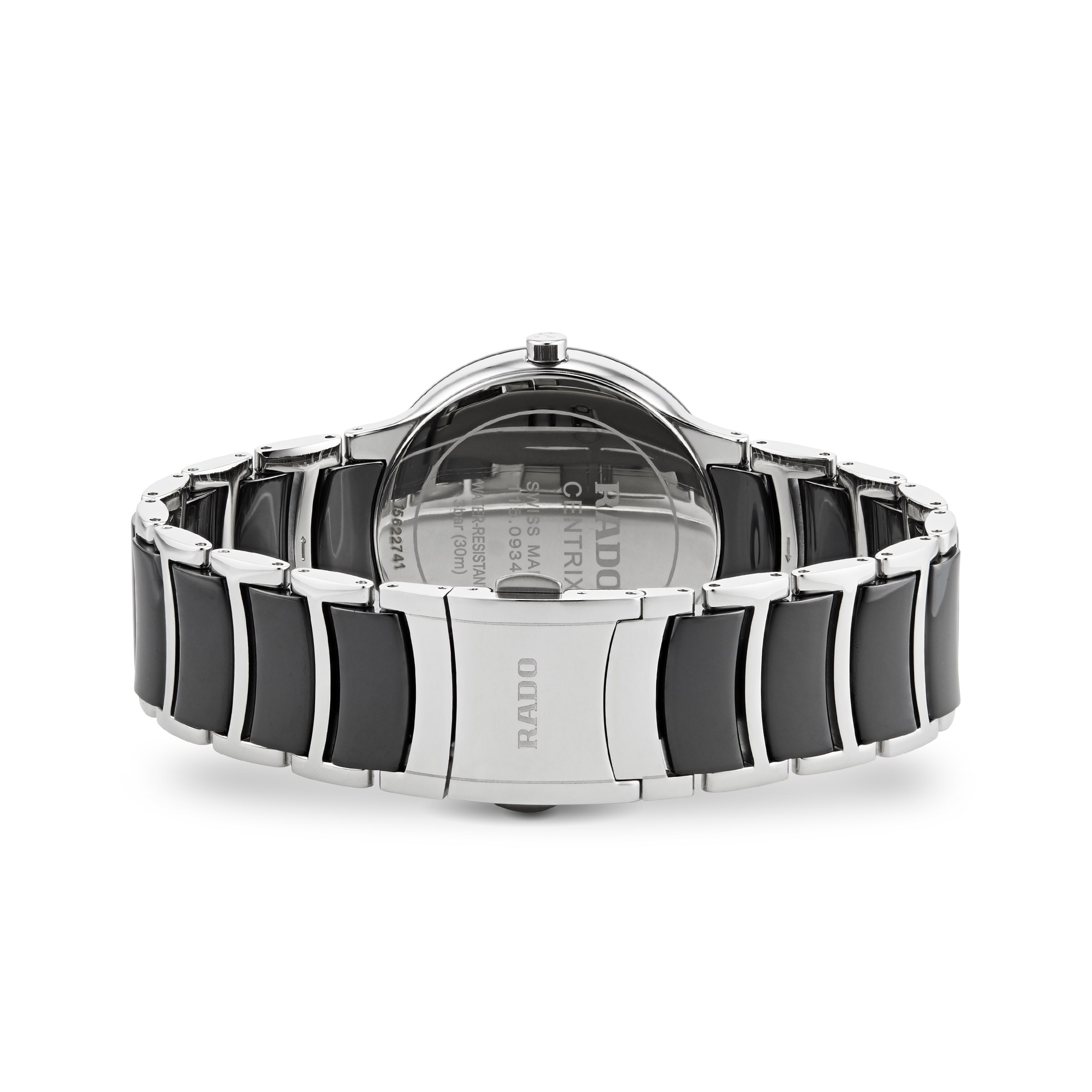 Rado Centrix R30934712 | Black Ceramic Watch | 38mm Quartz - Image 3