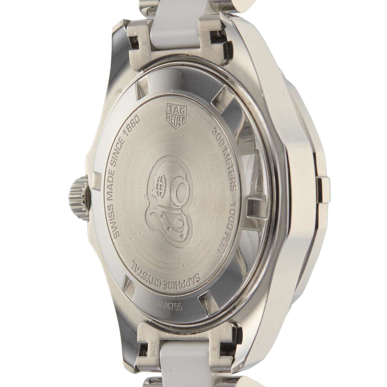 TAG Heuer Aquaracer Ladies Watch - 35mm White Dial - Quartz - Stainless Steel - Image 4