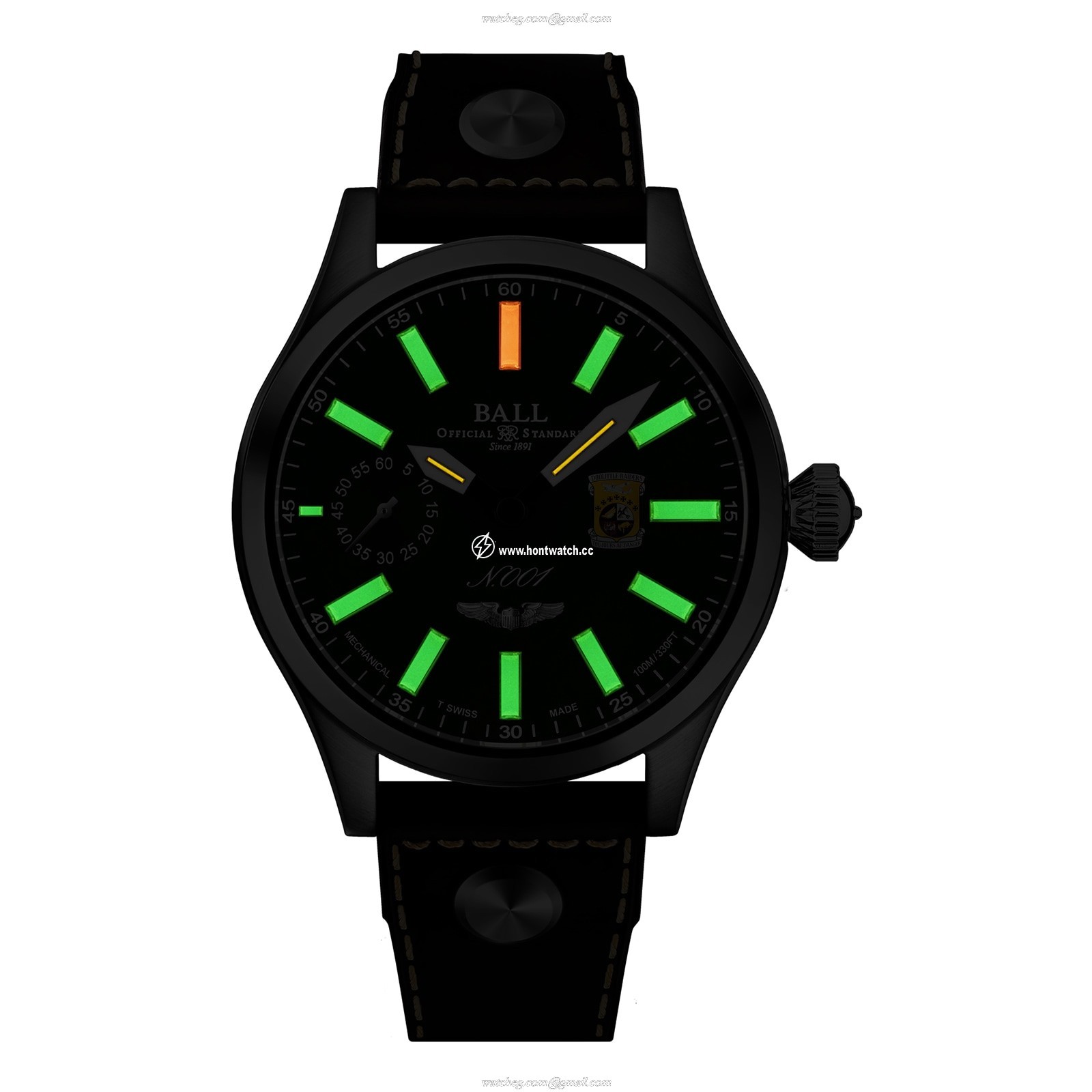 BALL Engineer Master II NM2638C-L1-GR | 46mm Green Dial | Manual Winding - Image 2