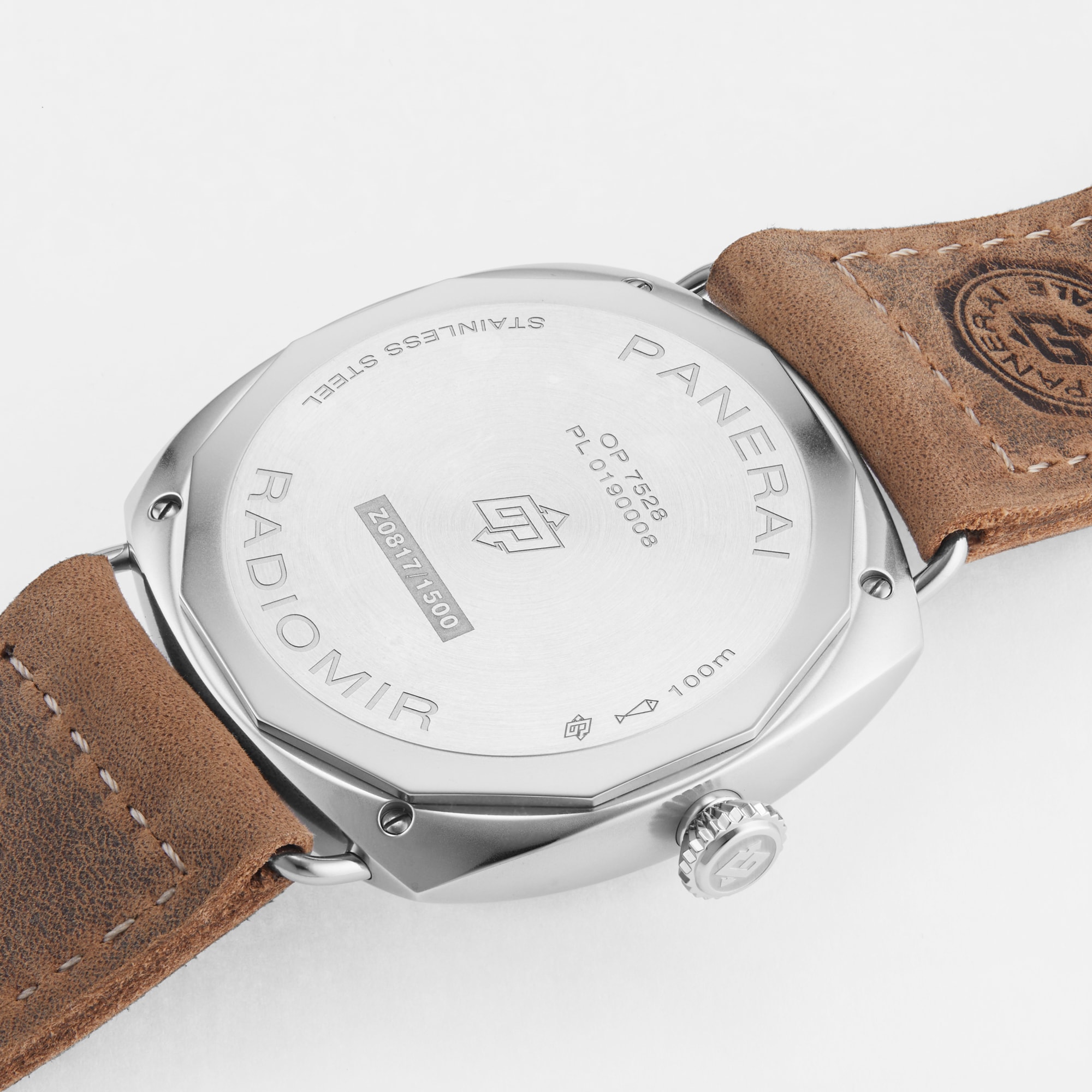 Panerai Radiomir PAM01350 - 45mm Stainless Steel Manual Winding Watch - Beige Dial - Image 4