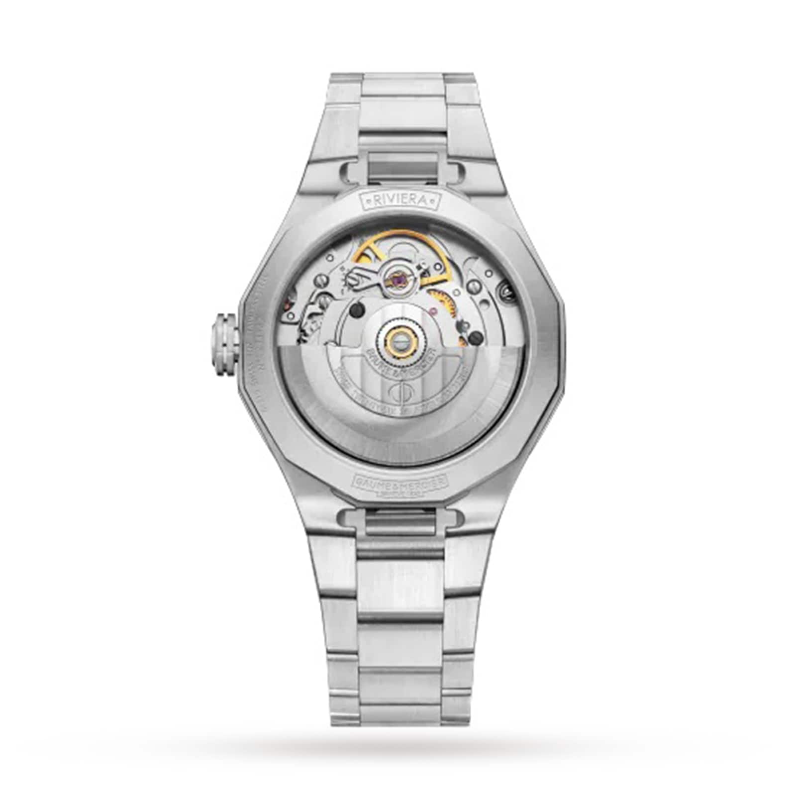 Baume & Mercier Riviera BM0A10675 - 33mm Pink Dial Automatic Watch - Image 4
