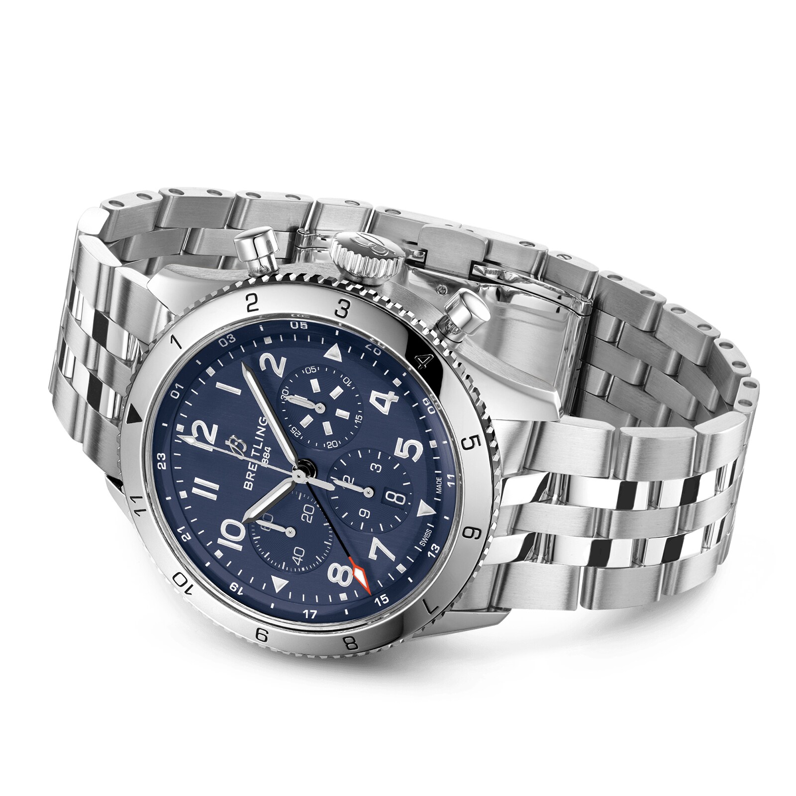 Breitling Aviator 8 AB04451A1C1A1 | 46mm Blue Dial | Automatic Watch - Image 3