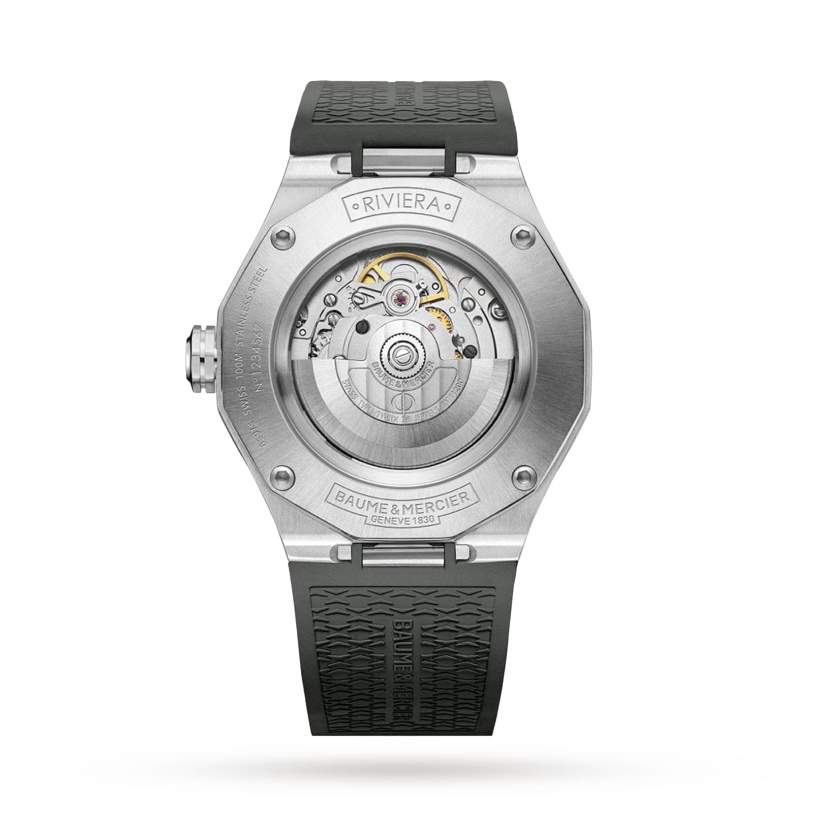 Baume & Mercier Riviera BM0A10660 - 43mm Automatic Grey Dial - Stainless Steel - Image 3