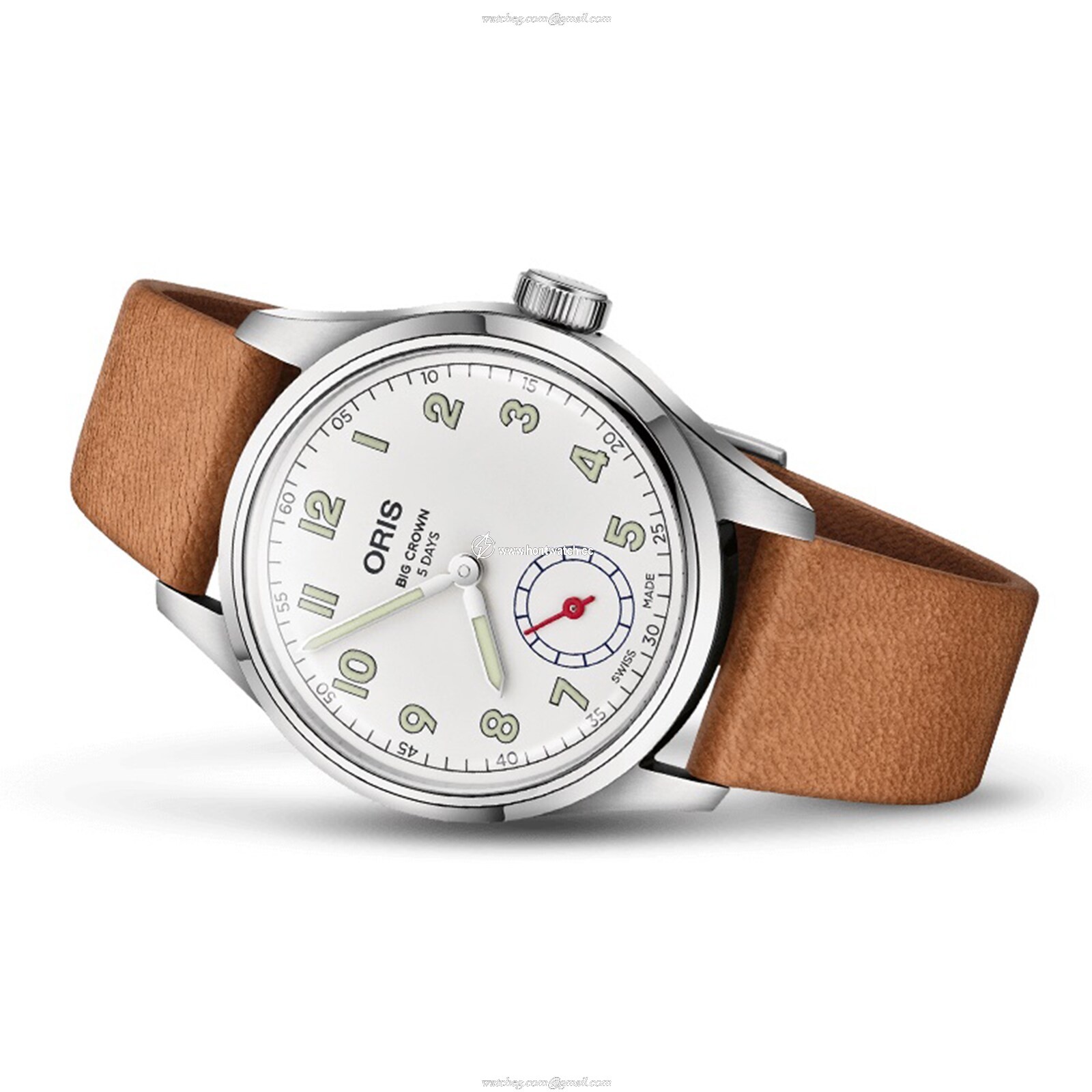 Oris Big Crown 401 Automatic - 40mm Stainless Steel White Dial Watch - Image 2