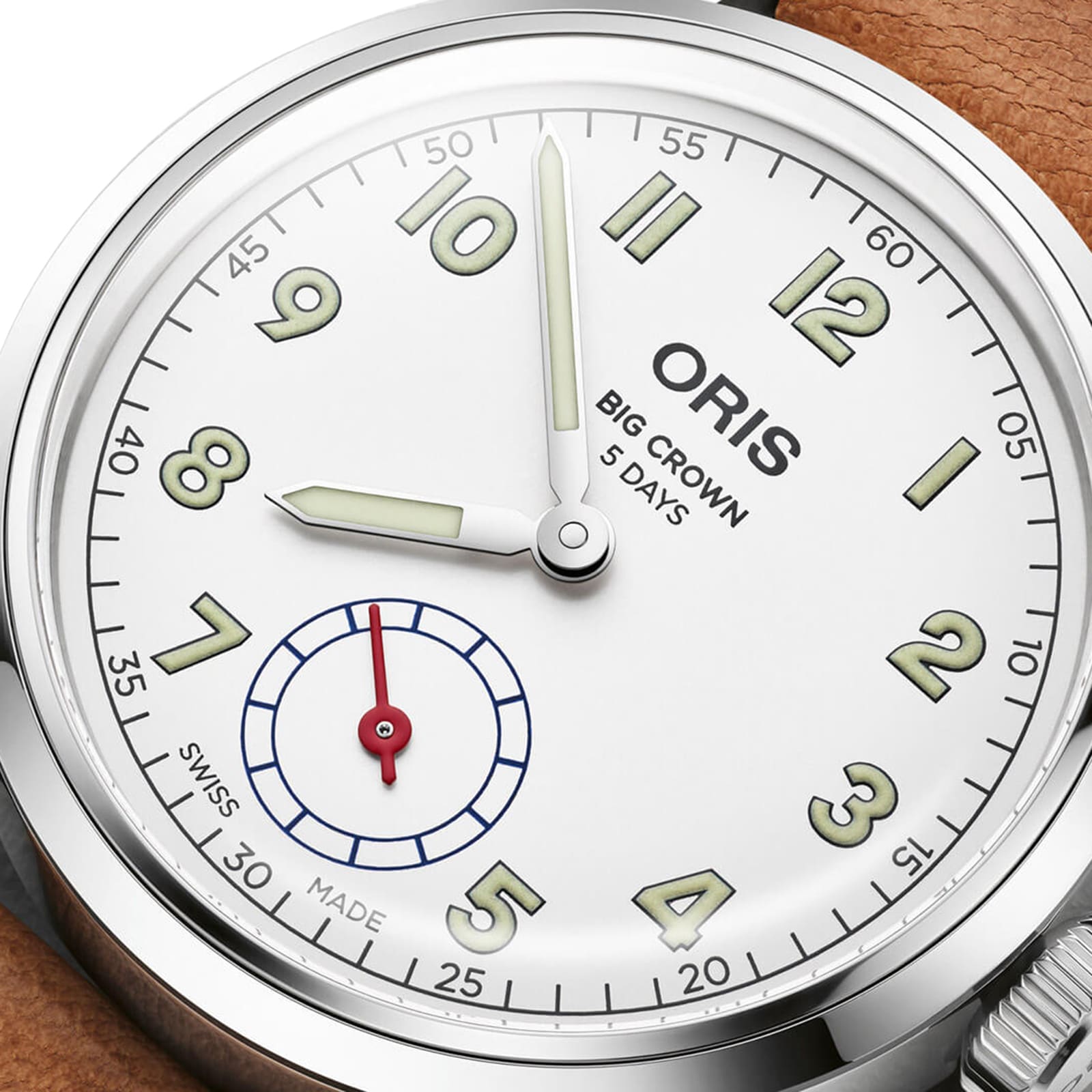 Oris Big Crown 401 Automatic - 40mm Stainless Steel White Dial Watch - Image 4