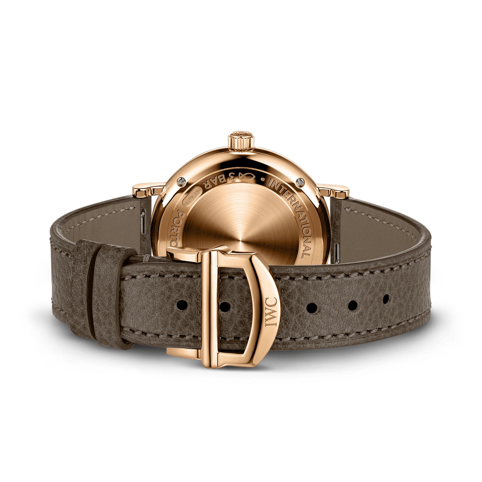 IWC Portofino IW357414 | 34mm Rose Gold Automatic | Silver Dial & Diamonds - Image 4