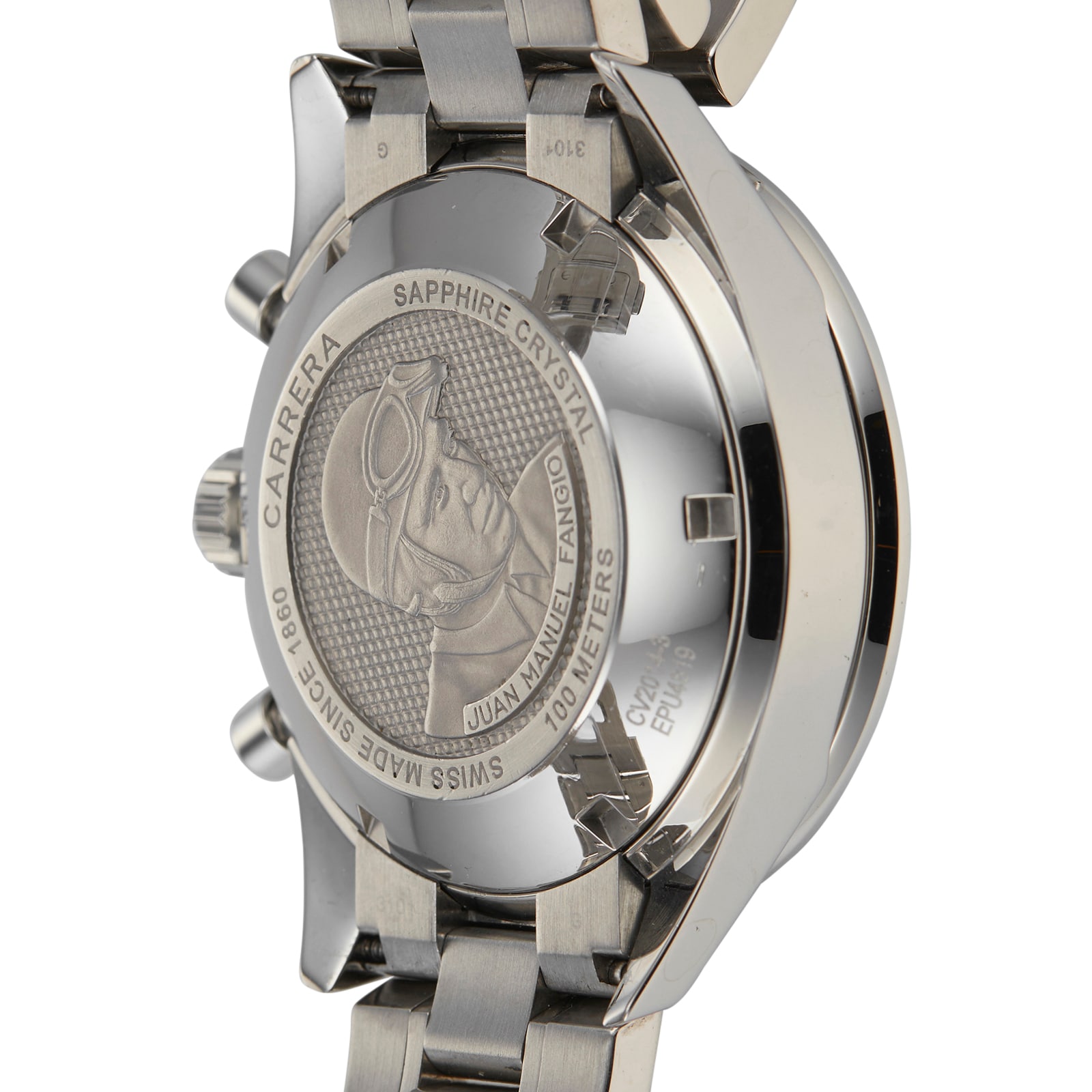 TAG Heuer Carrera CV2014-3 Automatic Watch - 41mm Black Dial | Stainless Steel - Image 4