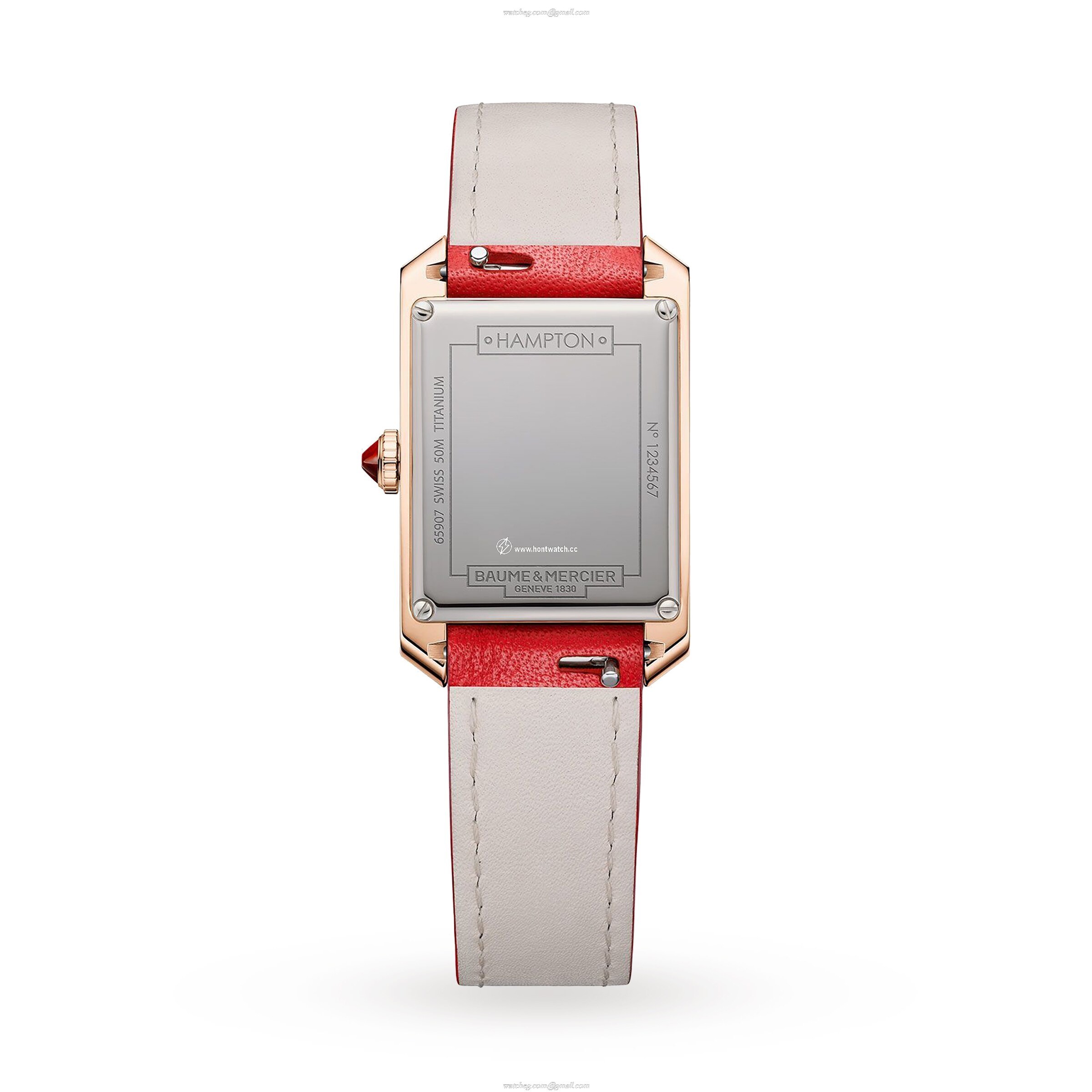 Baume & Mercier Hampton BM0A10628 | Silver Dial | Stainless Steel & Calfskin - Image 2