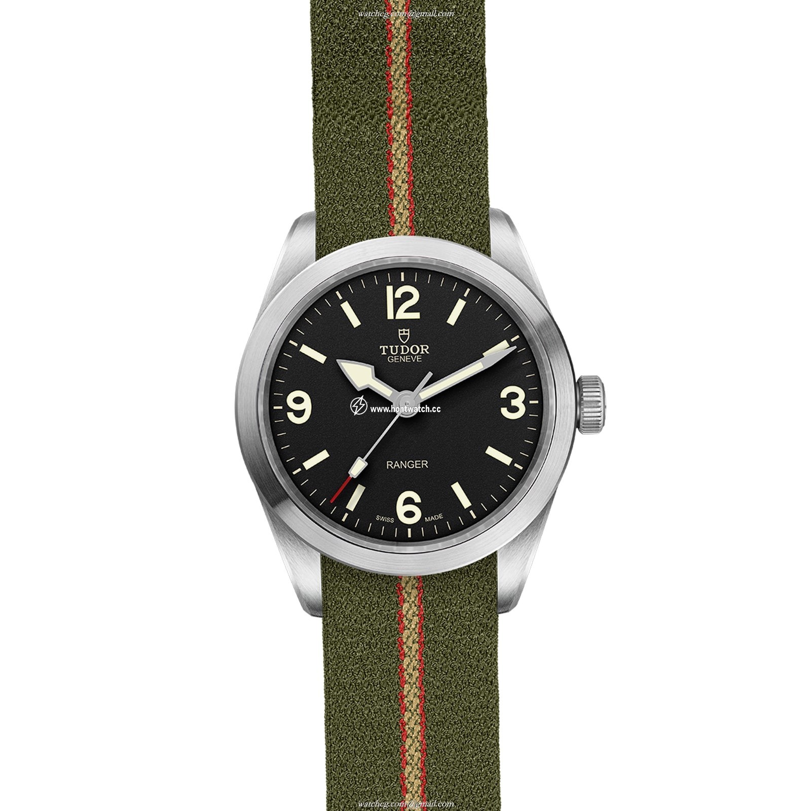 Tudor Ranger M79950-0003 | 39mm Automatic Watch | Stainless Steel Black Dial - Image 2
